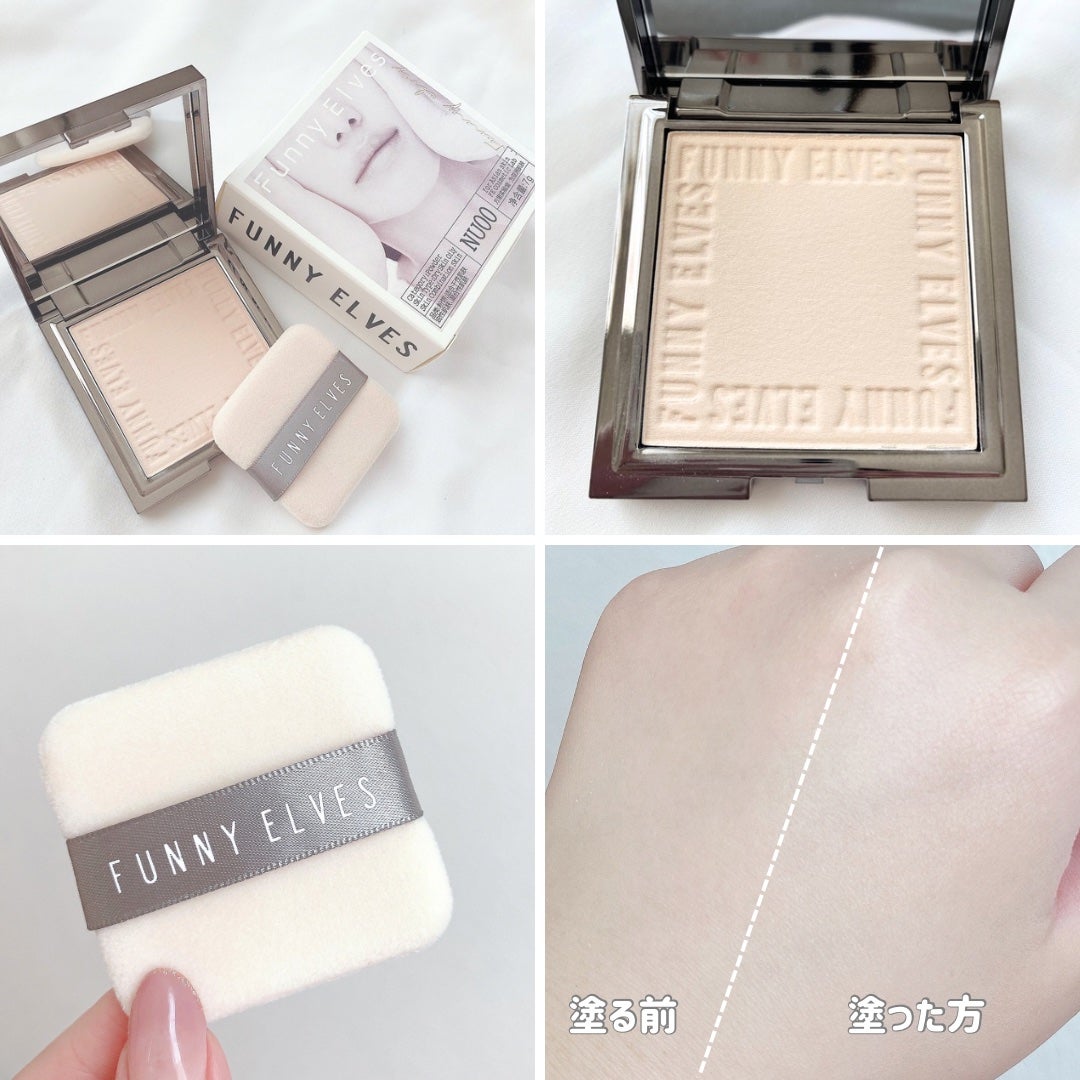 ソフトマットプレストパウダー/FUNNY ELVES方里/プレストパウダーを使ったクチコミ(3枚目)