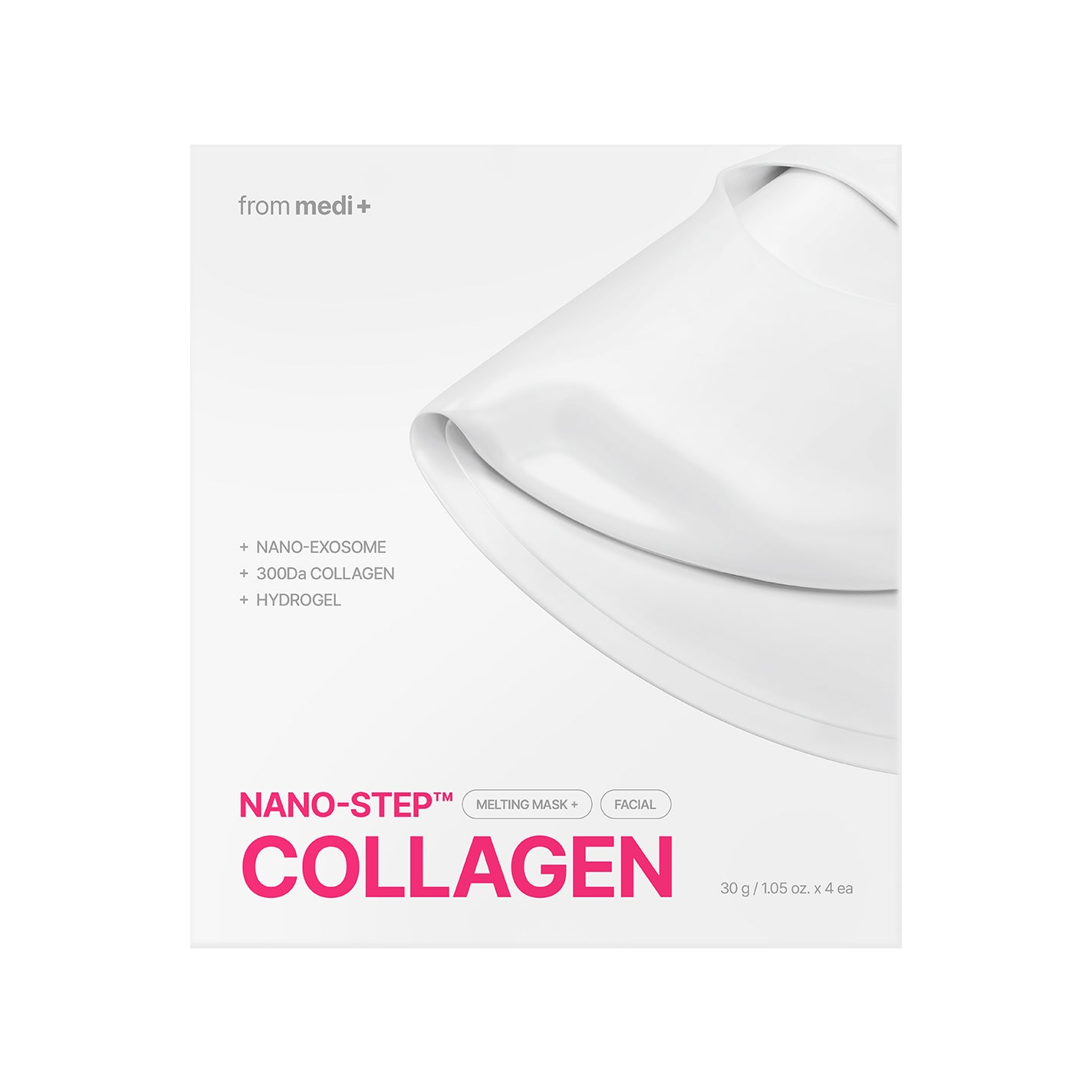 ナノステップ コラーゲン メルティングマスク from medi+