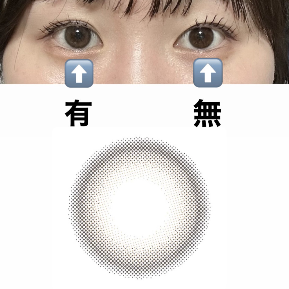 マランマラン ワンデー ゼリートープ/malun malun/ワンデー（１DAY）カラコンを使ったクチコミ（2枚目）