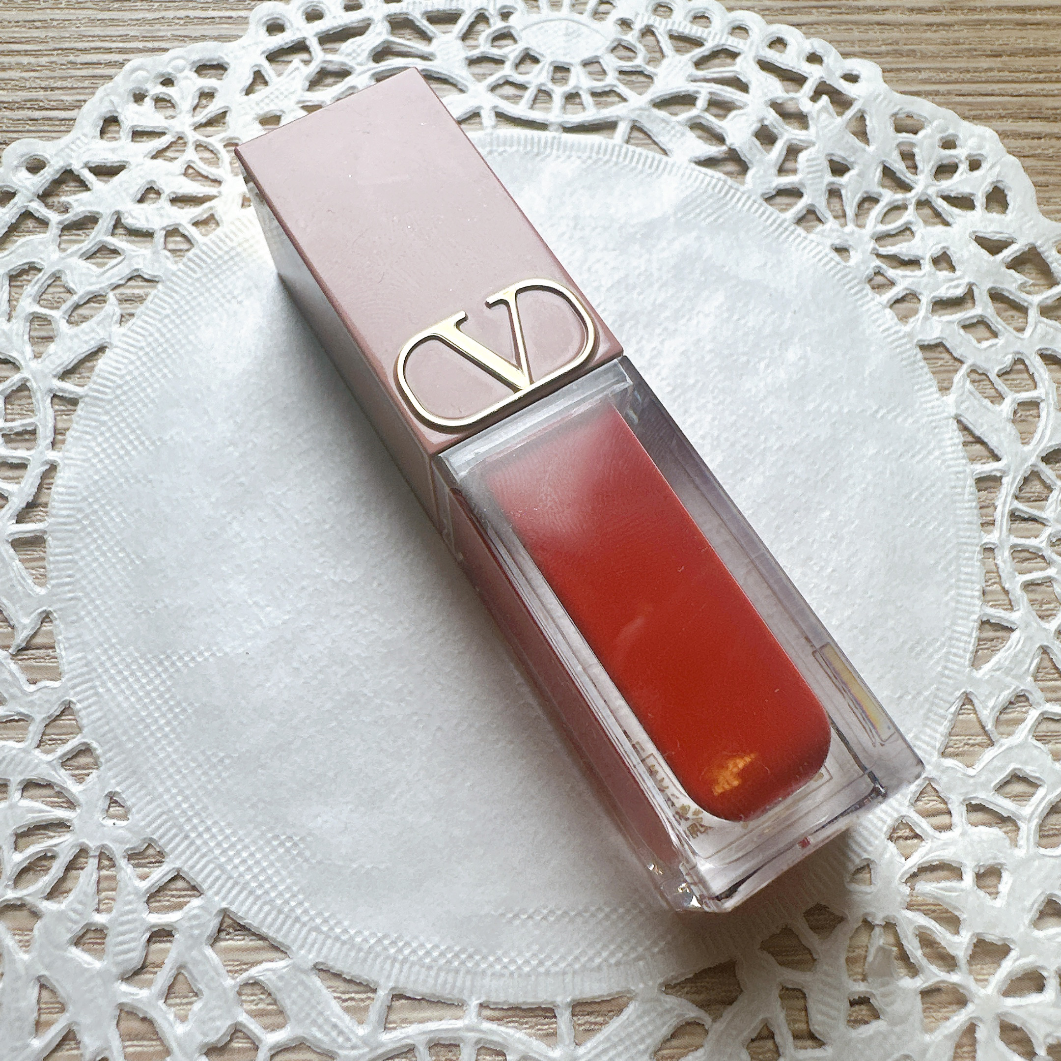 ヴァレンティノ リキロッソ 218A：SEE YOU LATER/ヴァレンティノ ビューティ/ジェル・クリームチークを使ったクチコミ（2枚目）