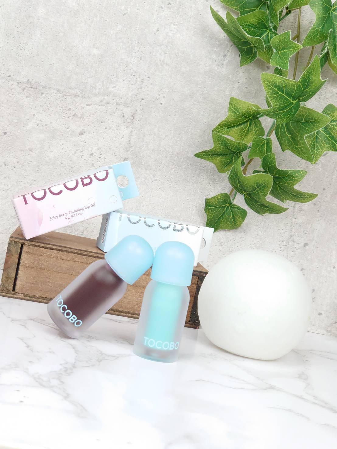 ジューシーベリープランピングリップオイル/TOCOBO/リップグロスを使ったクチコミ（1枚目）