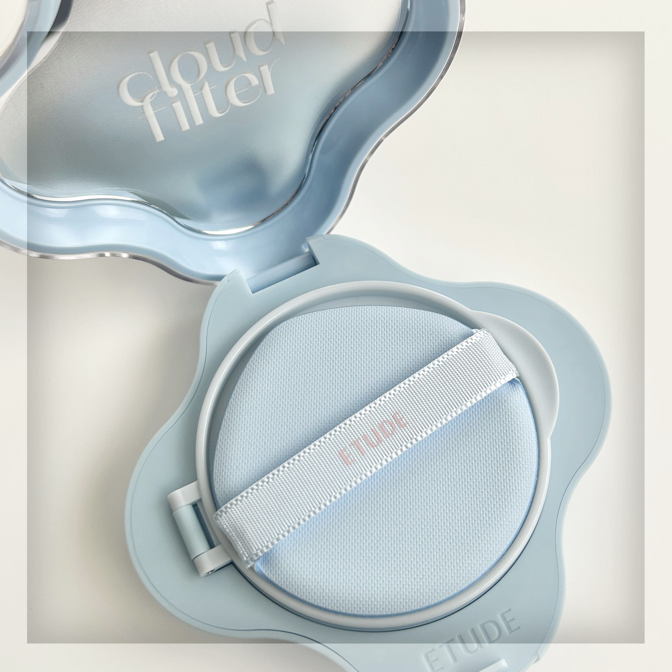 クラウドフィルタークッション/ETUDE/クッションファンデーションを使ったクチコミ（3枚目）