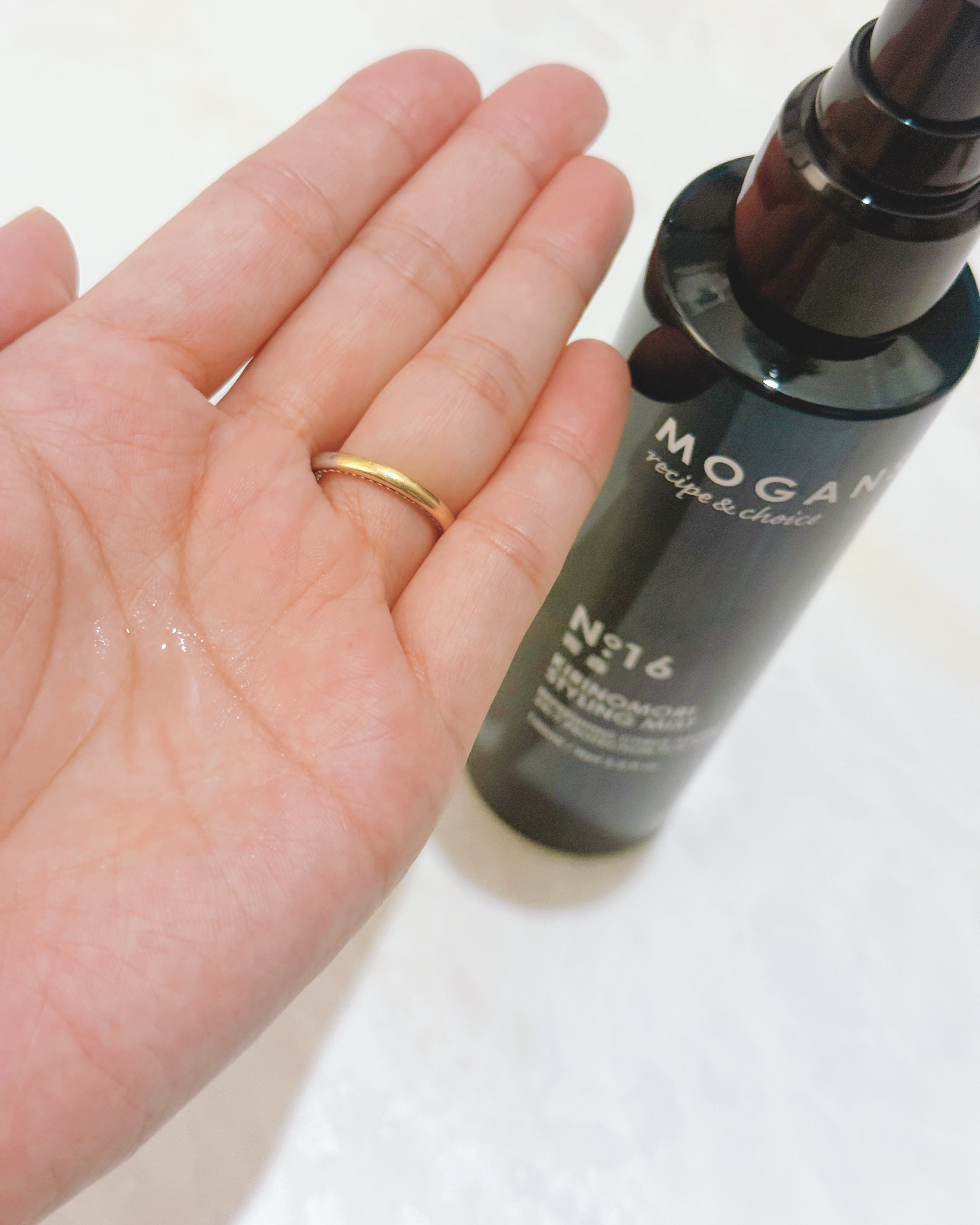 霧森（きりのもり）スタイリング ヘアミスト/MOGANS/ヘアミストを使ったクチコミ（3枚目）