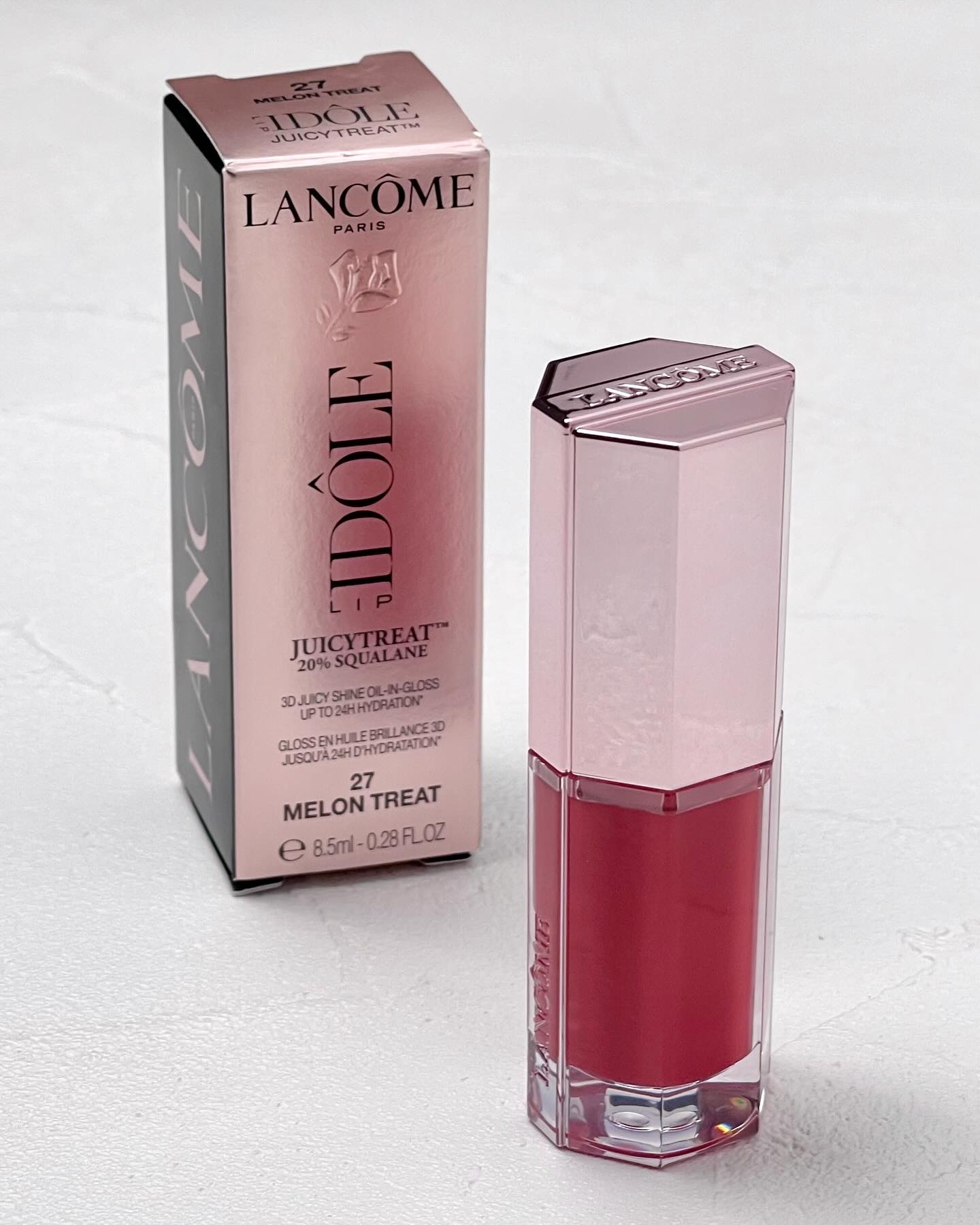 イドル リップ ジューシー トリート​/LANCOME/リップグロスを使ったクチコミ（3枚目）