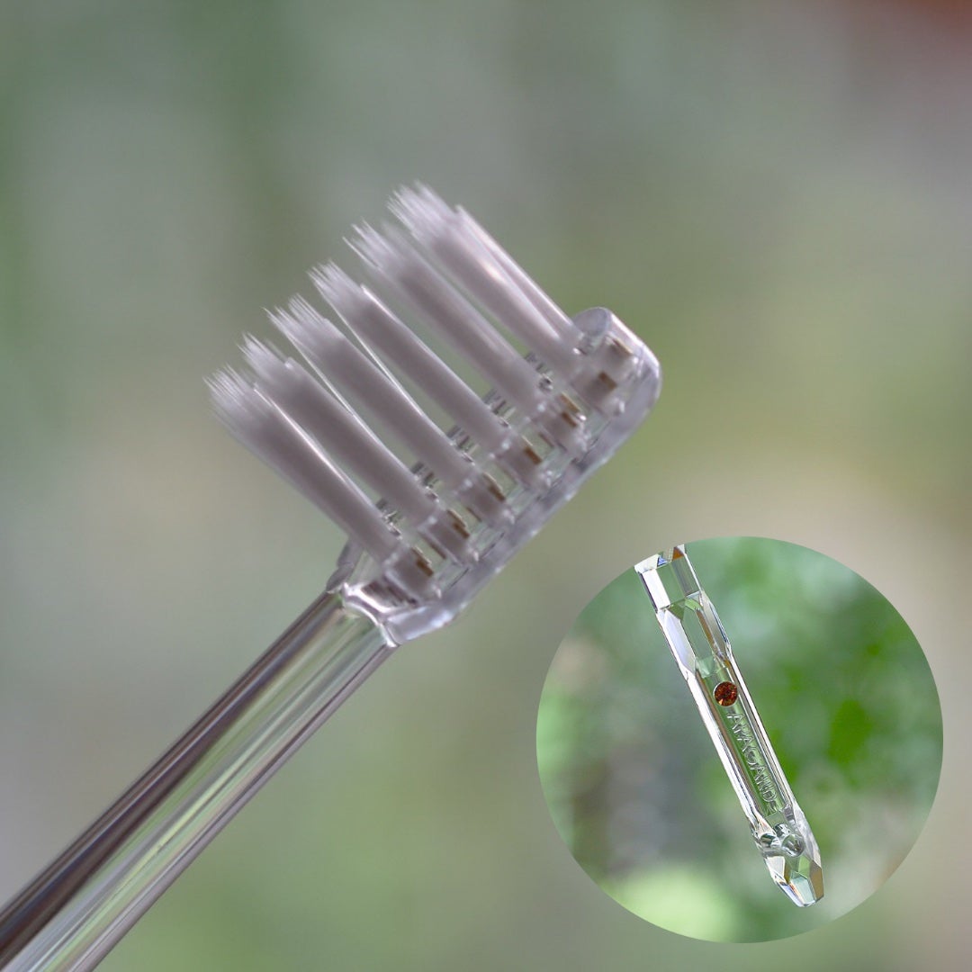 アパガードクリスタル歯ブラシ/アパガード/歯ブラシを使ったクチコミ(4枚目)