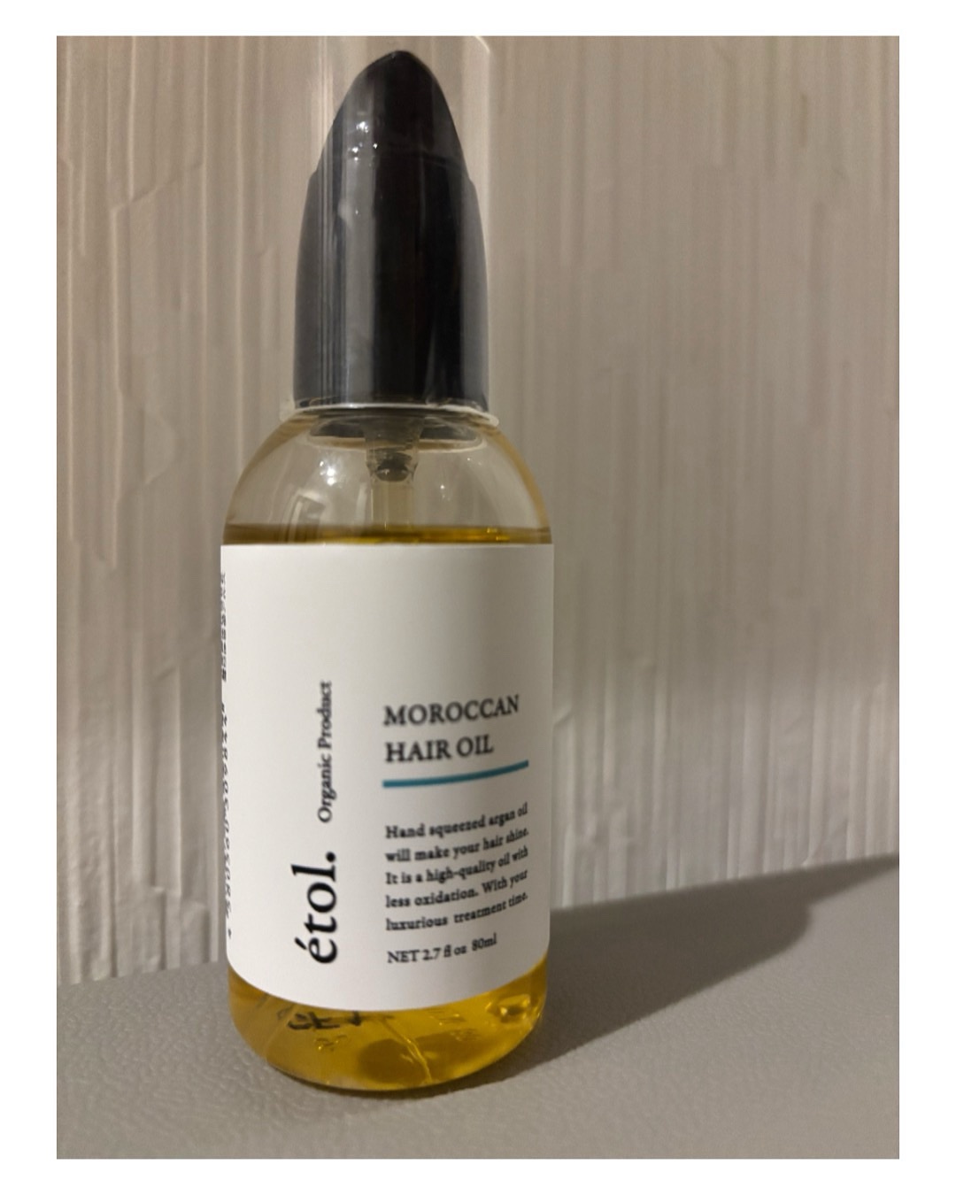 Moroccan hair oil/etol./ヘアオイルを使ったクチコミ（1枚目）