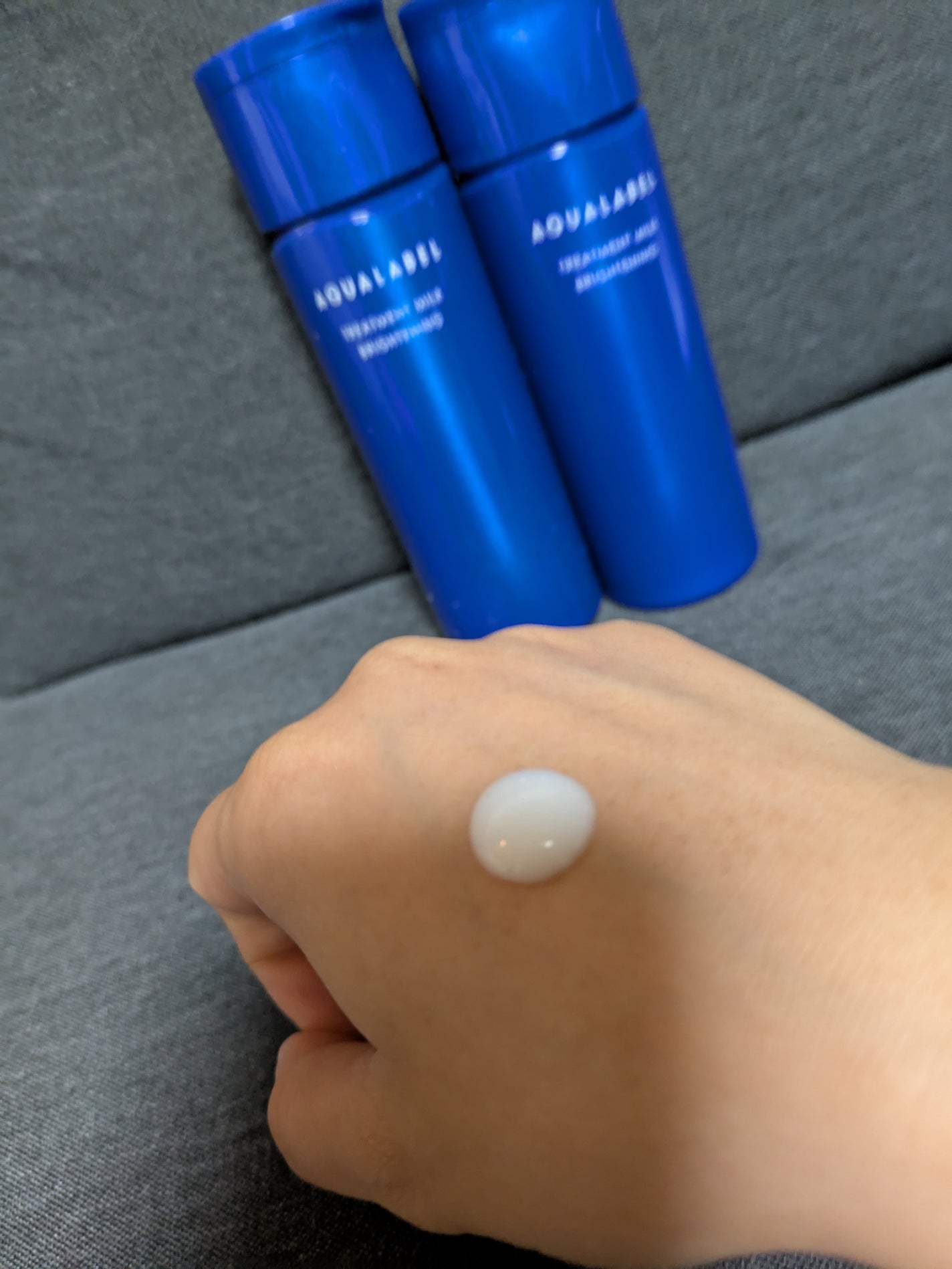 トリートメントミルク(ブライトニング) しっとり/アクアレーベル/乳液を使ったクチコミ(2枚目)