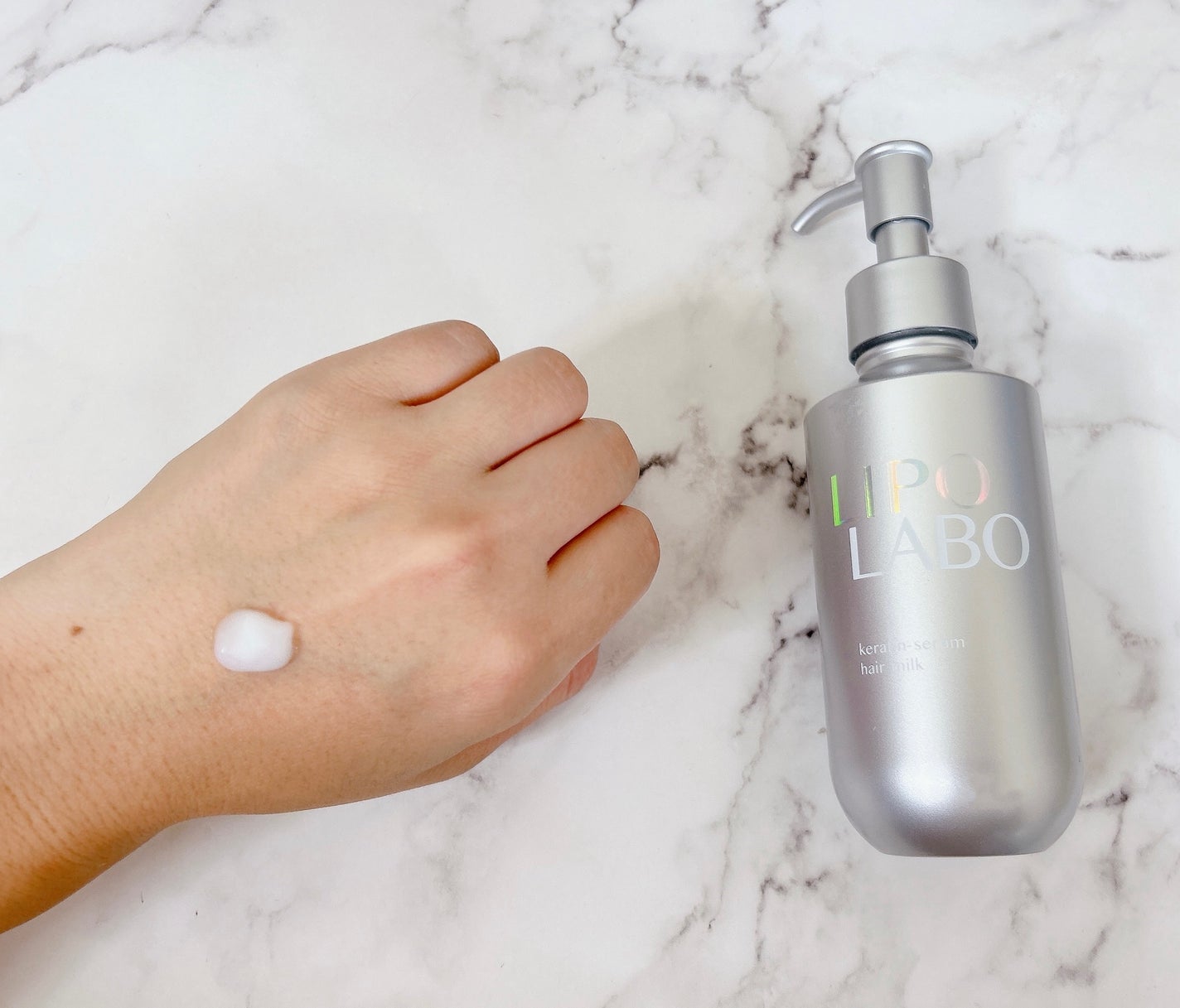 リポ ラボ ケラチンセラム ジェルモイスト シャンプー /トリートメントスリークリペア*/LIPO LABO/市販シャンプーを使ったクチコミ(9枚目)