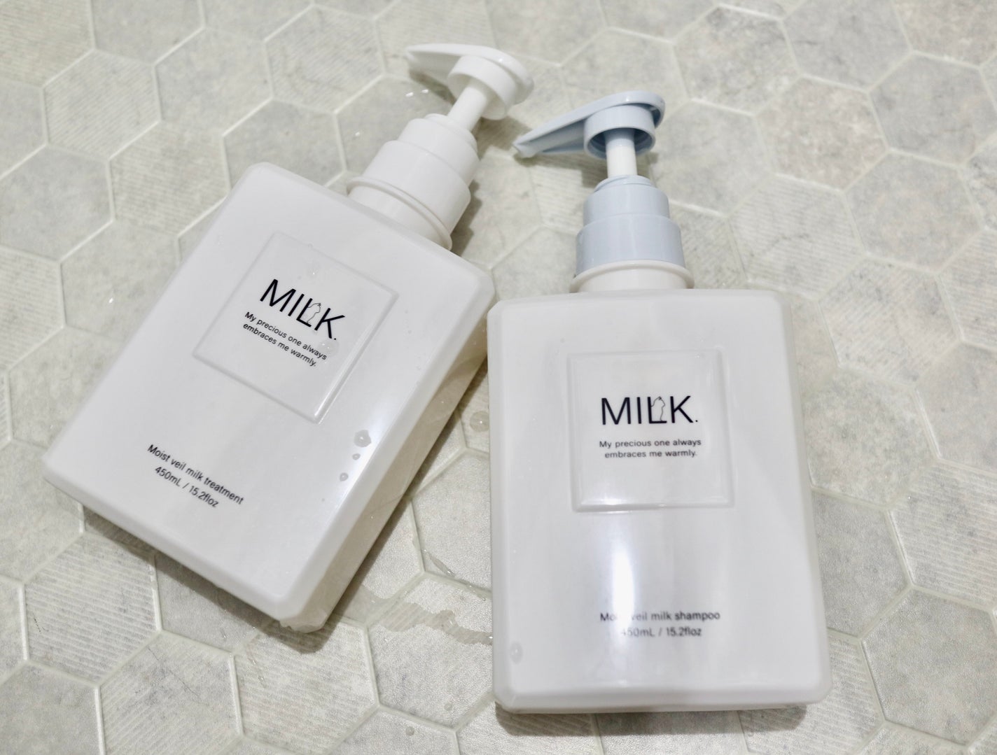 モイストヴェール シャンプー/トリートメント<無香料>/MILK./市販シャンプーを使ったクチコミ(1枚目)