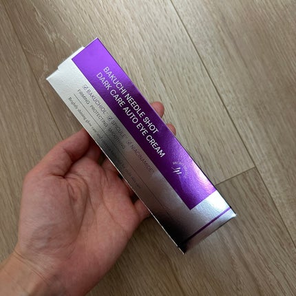 BAKUCHI NEEDLE SHOT DARK CARE AUTO EYE CREAM/LIALUSTER/アイケア・アイクリームを使ったクチコミ(1枚目)