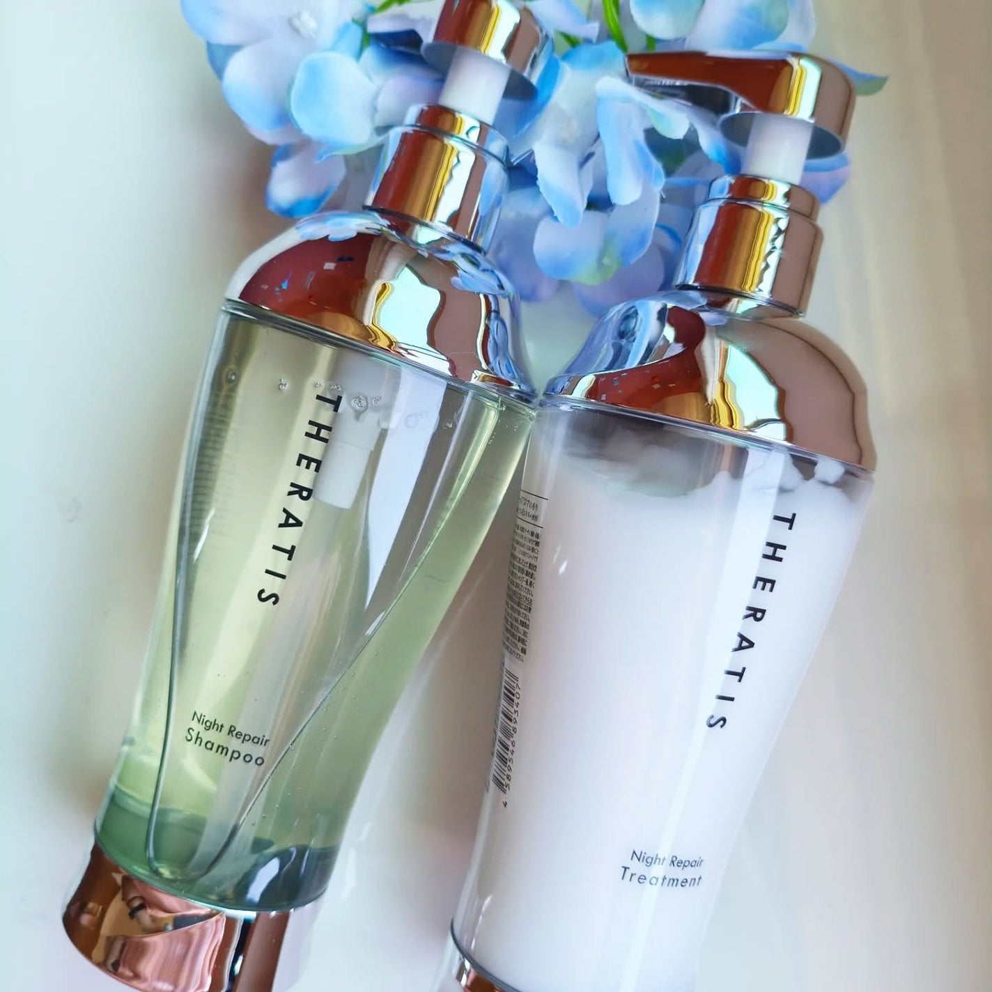 ナイトリペア シャンプー/ヘアトリートメント/THERATIS/シャンプー・コンディショナーを使ったクチコミ(1枚目)