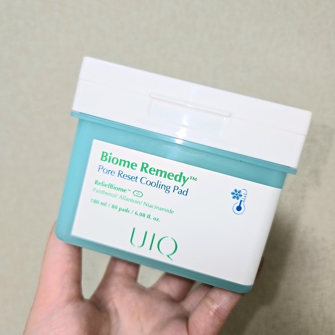 バイオームレメディポアリセットクーリングパッド/UIQ/トナーパッドを使ったクチコミ（1枚目）