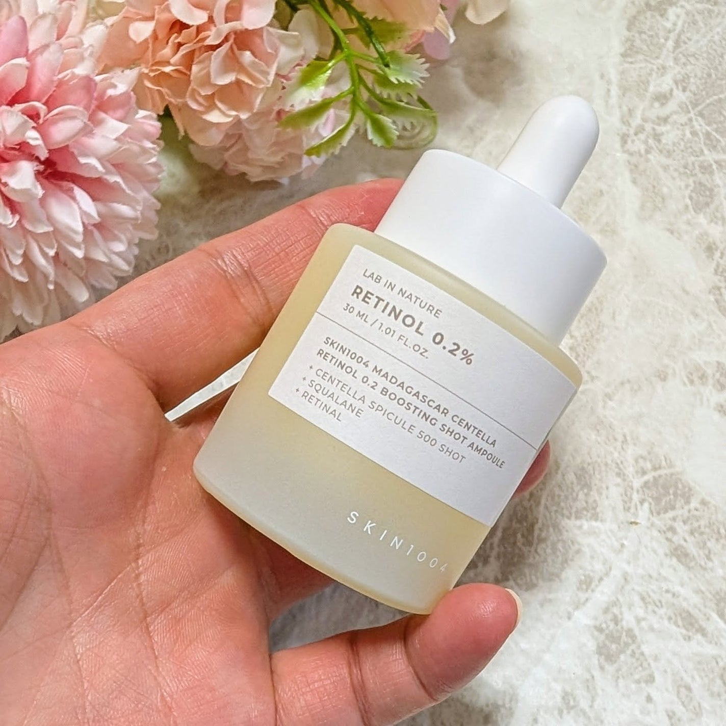 レチノール 0.2 ブースティングショット アンプル/SKIN1004/美容液を使ったクチコミ(2枚目)