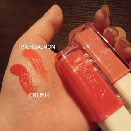 ウォーターグローリップティント/INGA/リップティントを使ったクチコミ(2枚目)