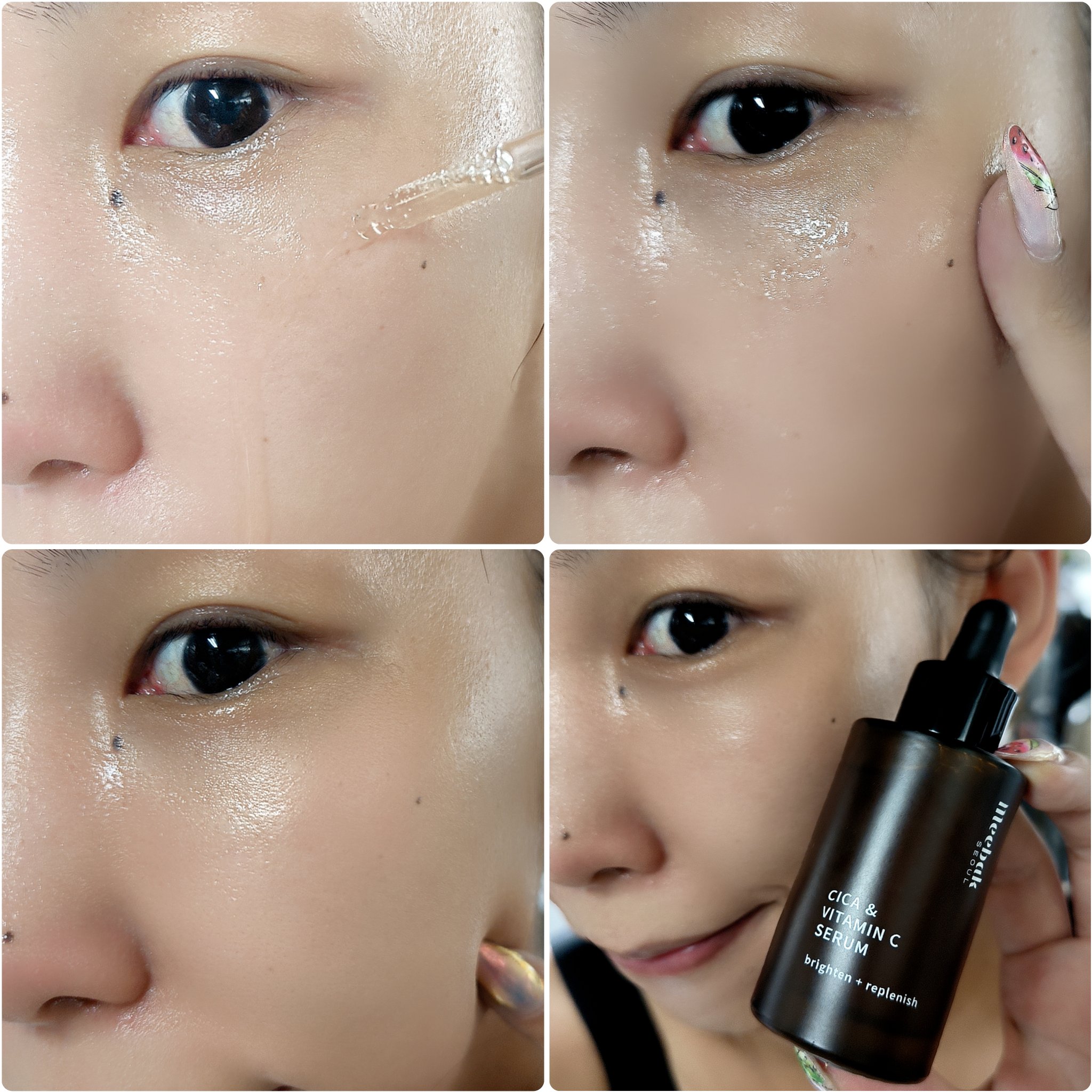 CICAビタミンCセラム/Meebak/美容液を使ったクチコミ（3枚目）