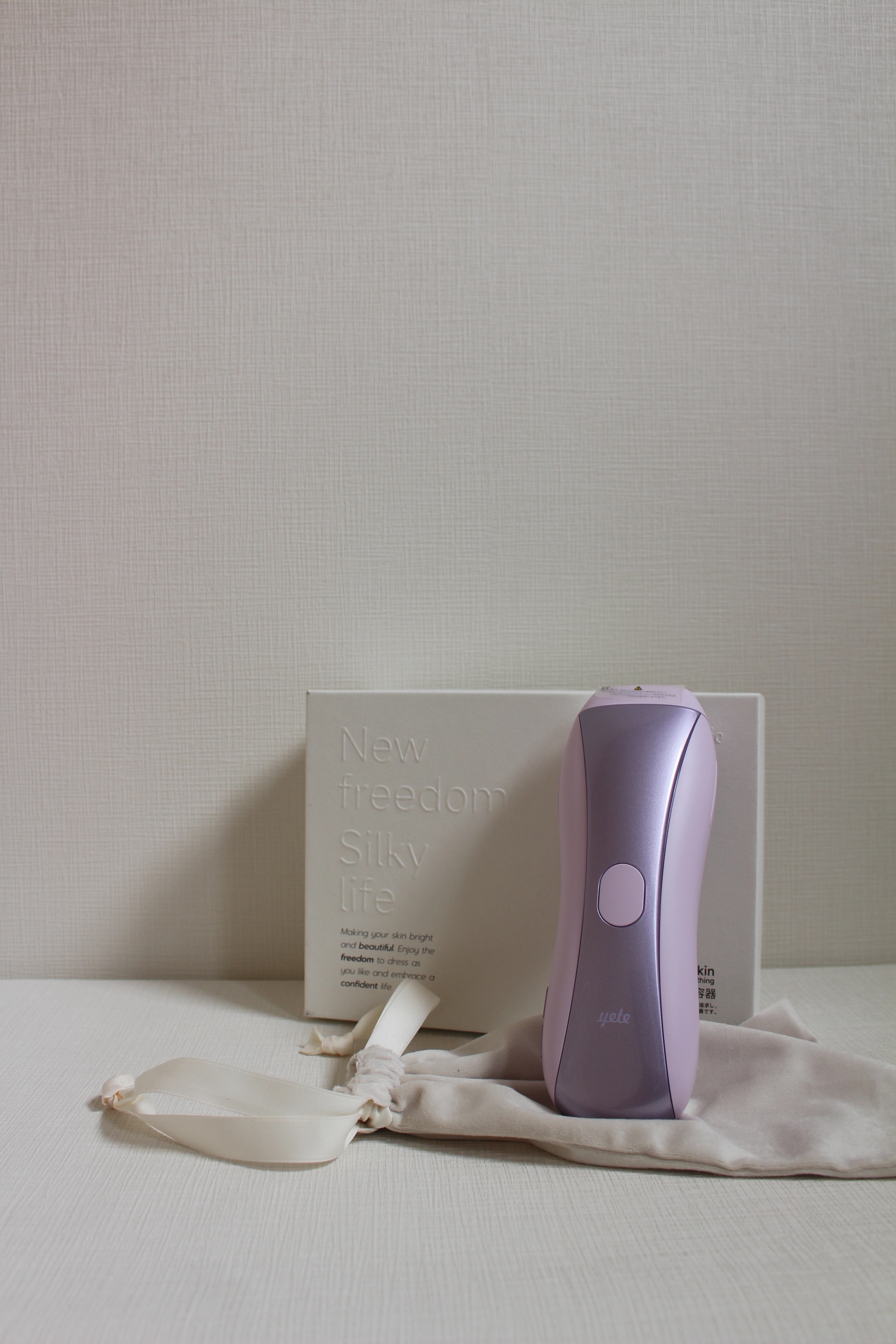 サファイア冷感SHR脱毛器/yete/家庭用脱毛器を使ったクチコミ（1枚目）