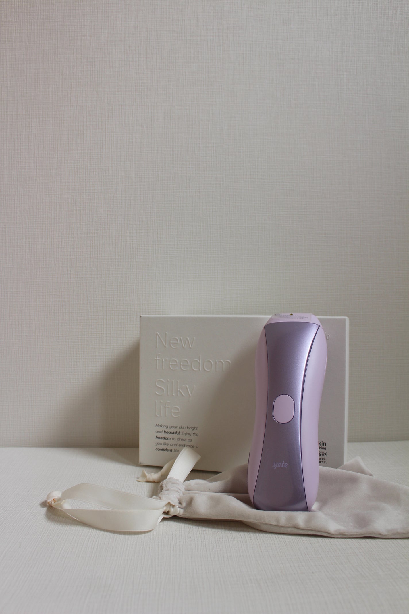 サファイア冷感SHR脱毛器/yete/家庭用脱毛器を使ったクチコミ(1枚目)