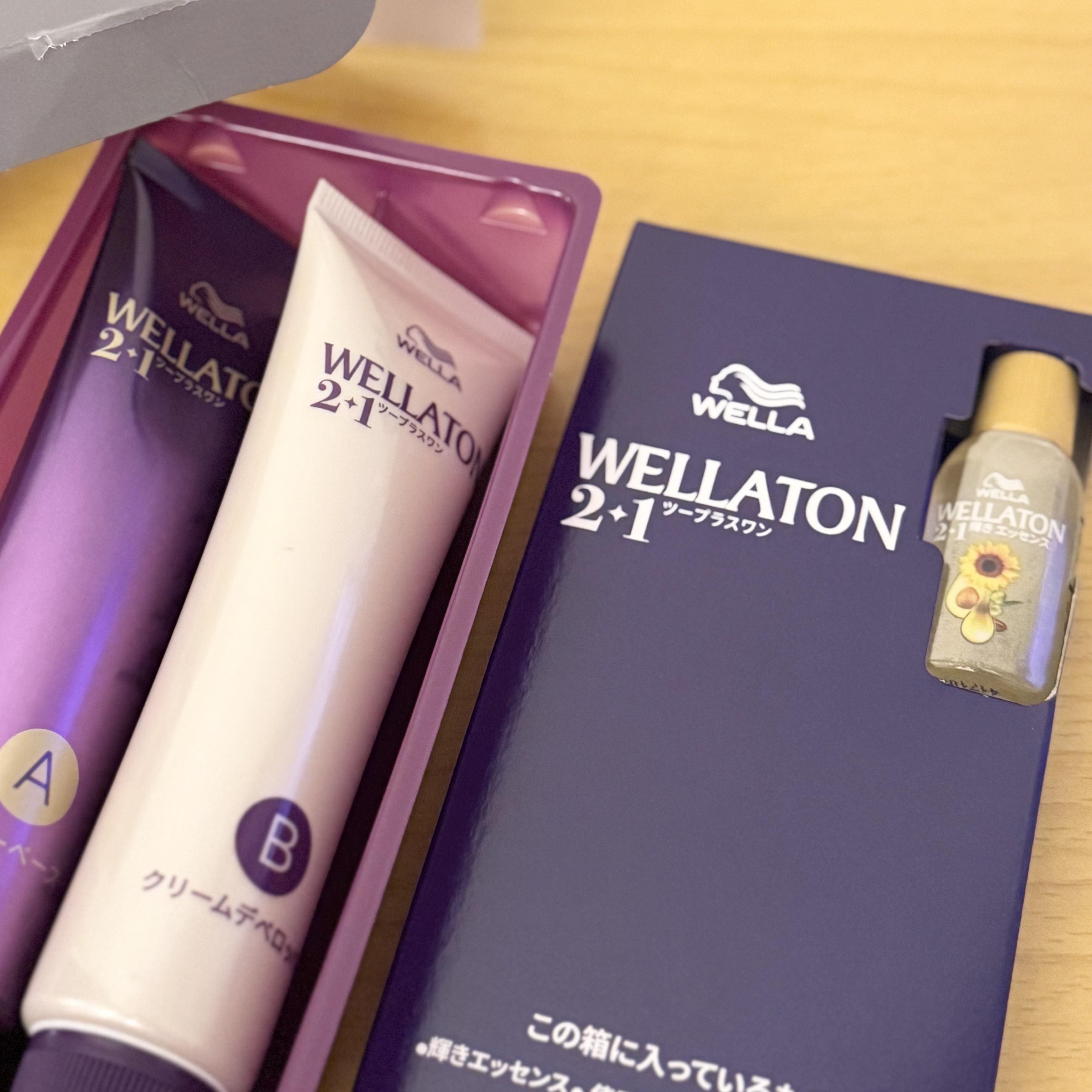 ウエラトーン ツープラスワン クリームタイプ/ウエラ/ヘアカラーを使ったクチコミ（2枚目）