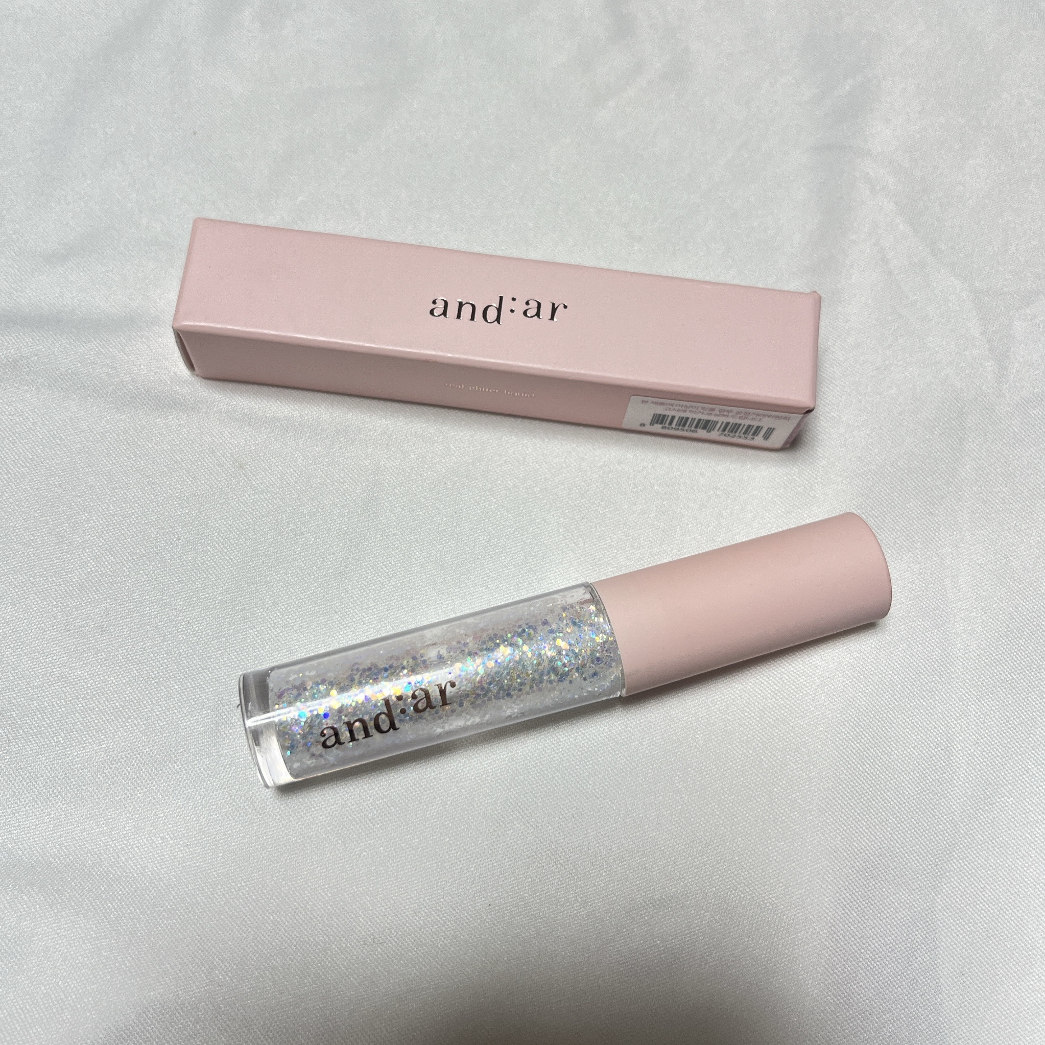 real glitter liquid/and:ar/リキッドアイシャドウを使ったクチコミ（1枚目）