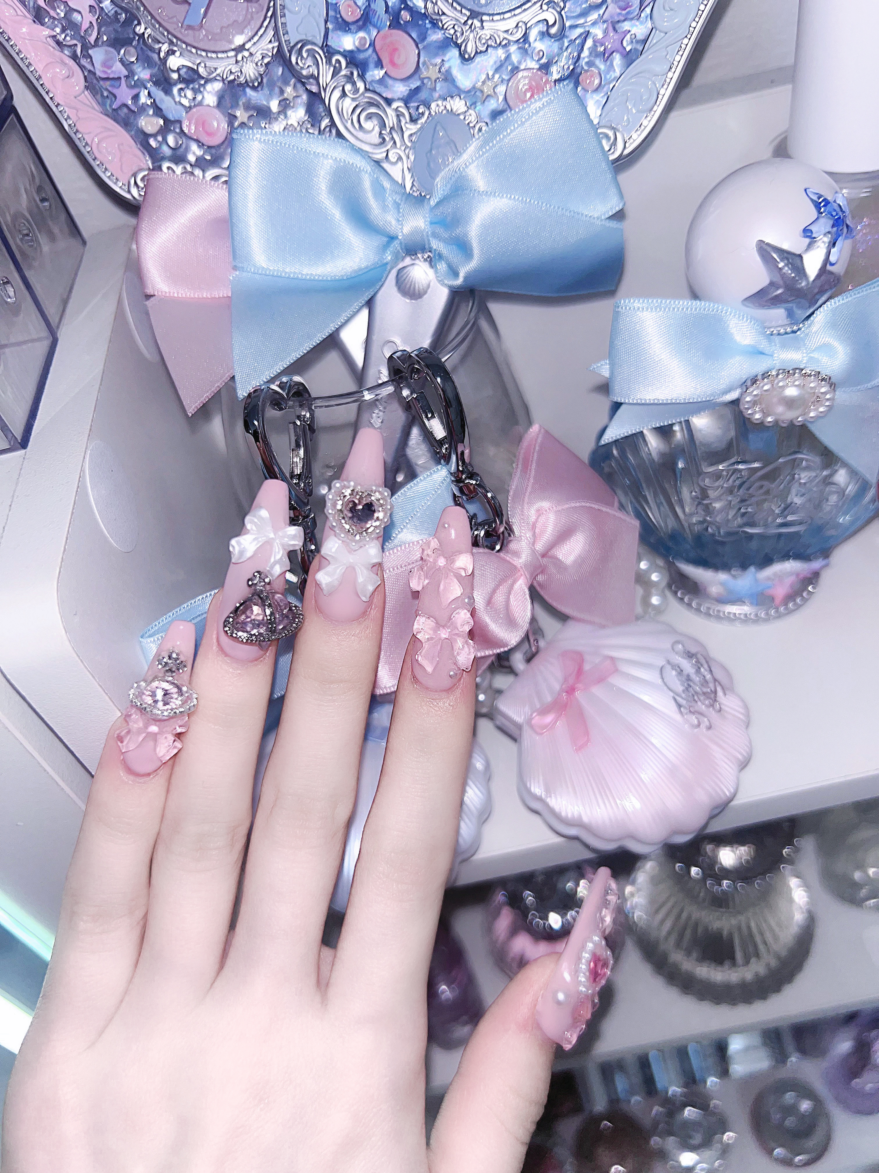 ジェルネイル（ライト対応）/セリア/ジェルネイルを使ったクチコミ（2枚目）