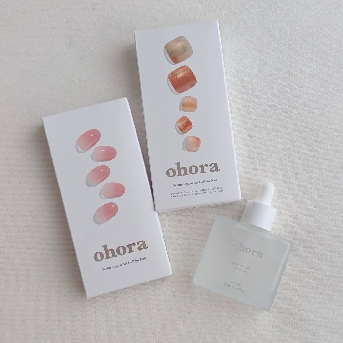 セミキュアジェルネイル（ハンド）/ohora/ネイルシールを使ったクチコミ（2枚目）