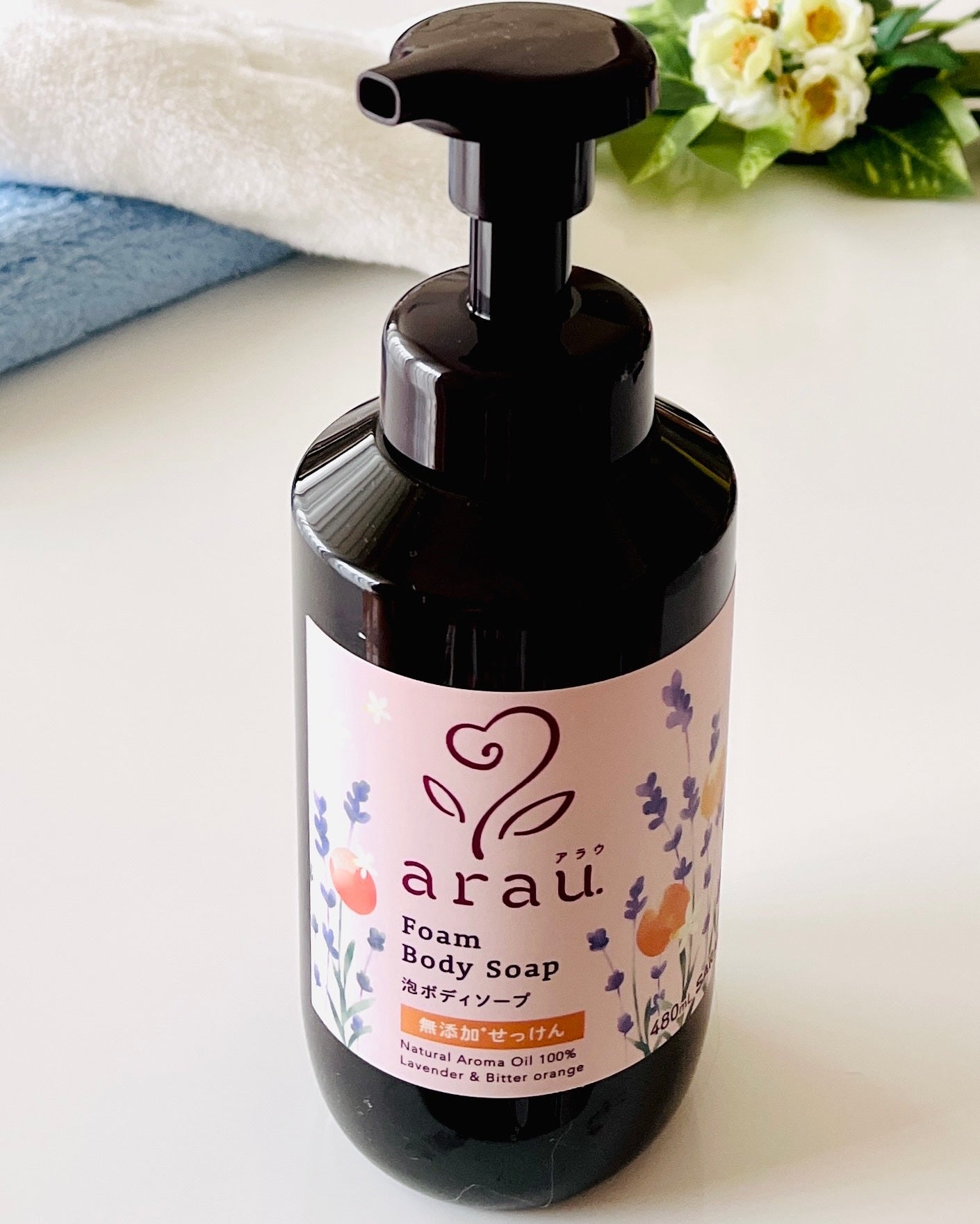 泡ボディソープ/arau.(アラウ)/ボディソープを使ったクチコミ(7枚目)