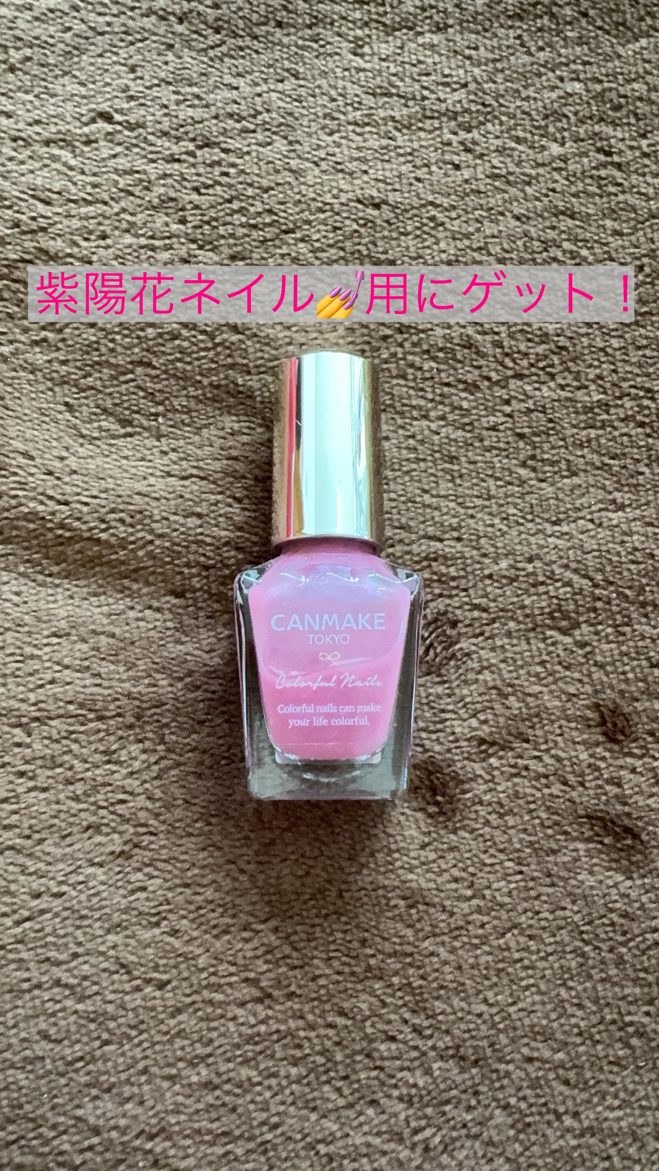 〜紫陽花ネイル💅用にゲット！〜

キャンメイクの『カラフルネイルズシリーズ』から、新色をゲットして来ました☆

まだまだ暑いですが、夏もそろそろ終わりに近づいてくるこの頃。
本当は梅雨時期に紫陽花ネイル💅をやりたかったのですが、時間がな