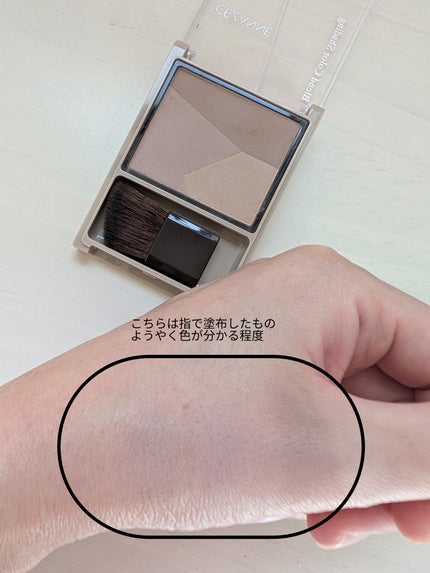 ブレンドカラーシェーディング/CEZANNE/シェーディングを使ったクチコミ(7枚目)