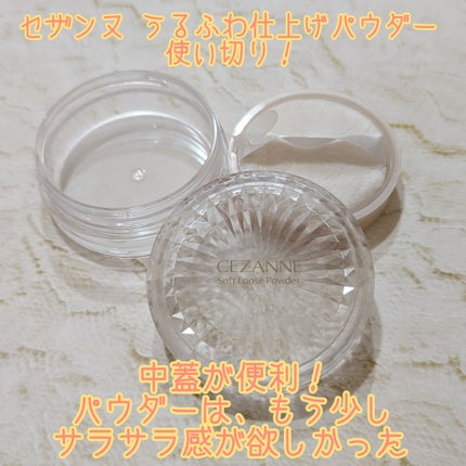 うるふわ仕上げパウダー/CEZANNE/ルースパウダーを使ったクチコミ(1枚目)