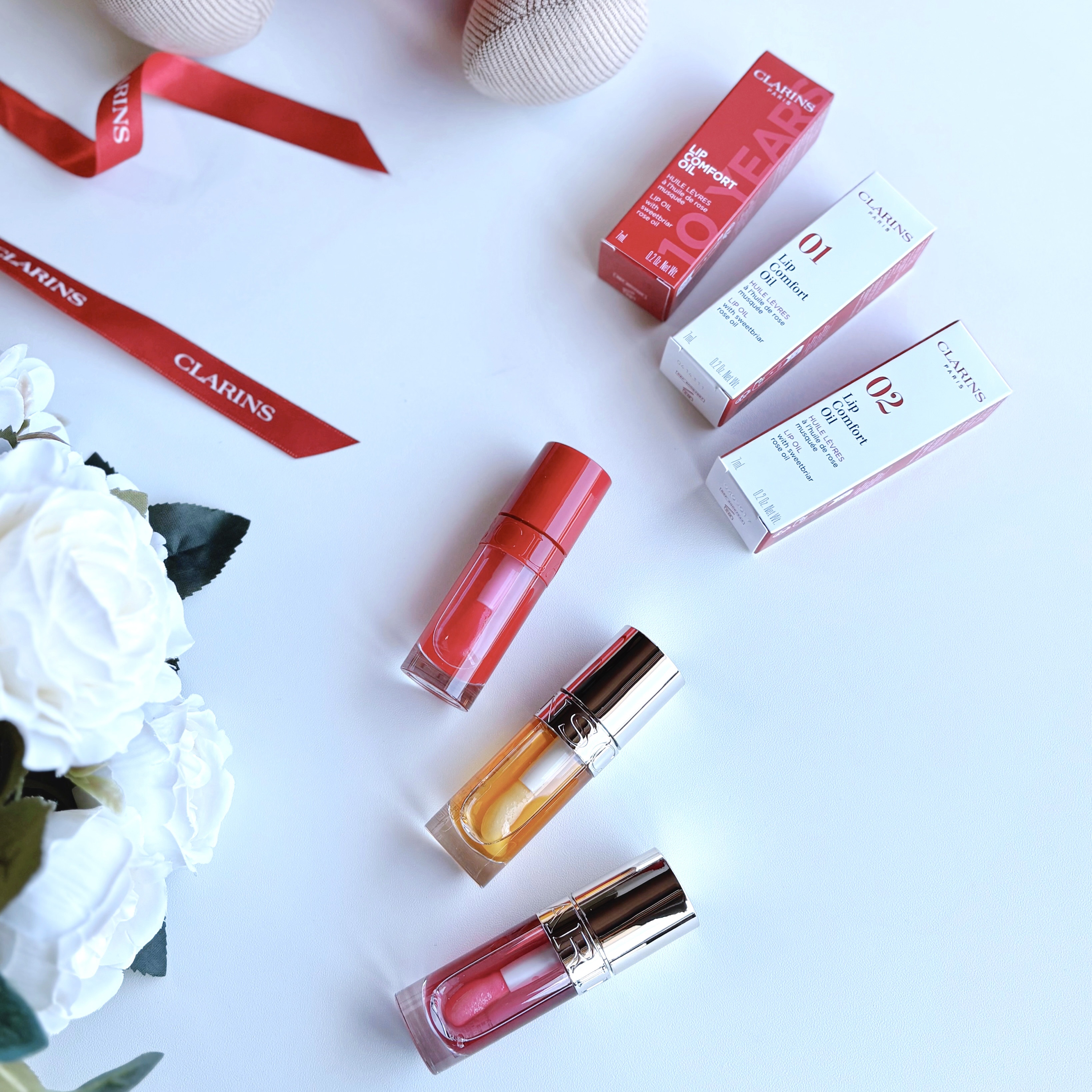 リップコンフォートオイル/CLARINS/リップグロスを使ったクチコミ（3枚目）