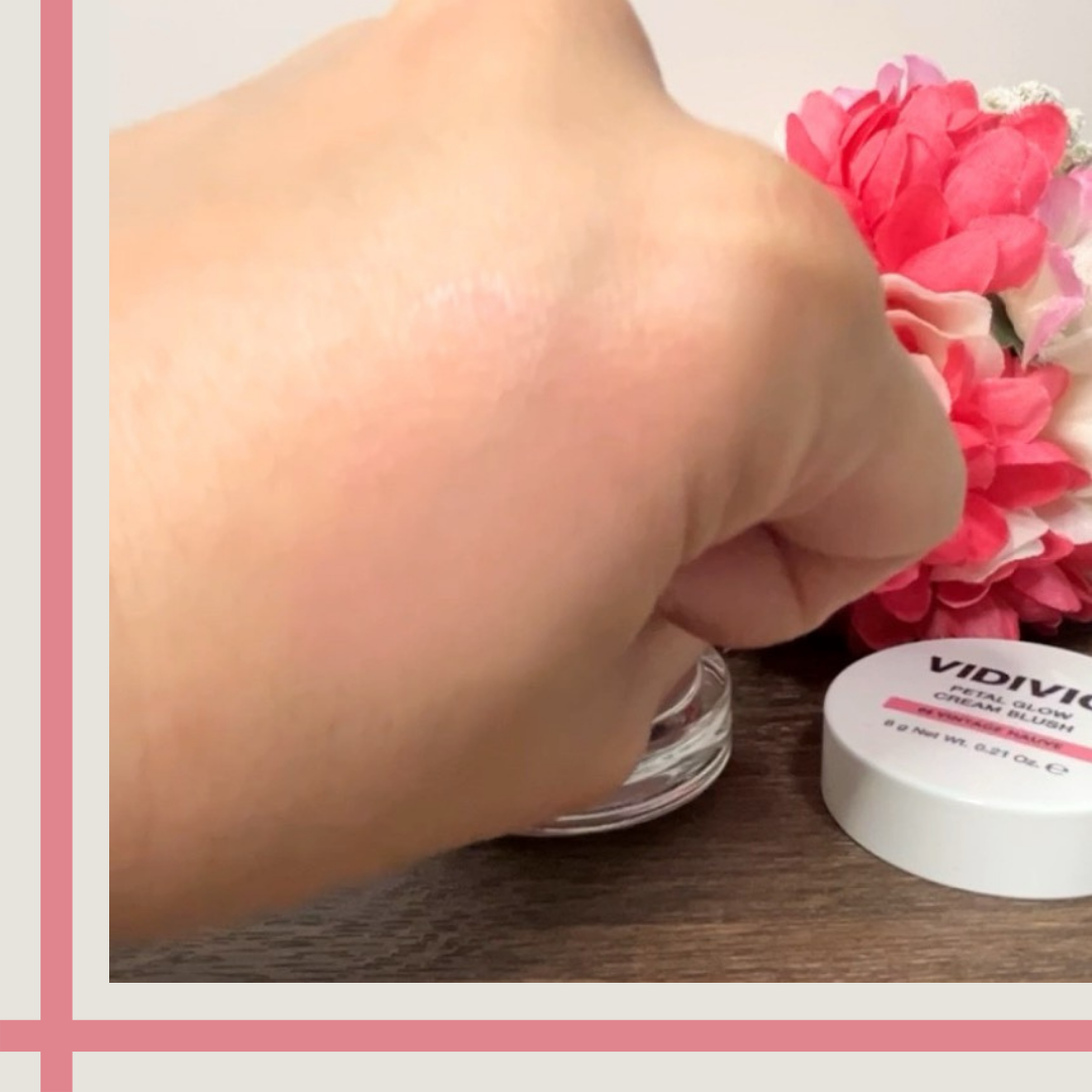 ペタルグロウクリームチーク/VIDIVICI/ジェル・クリームチークを使ったクチコミ（2枚目）