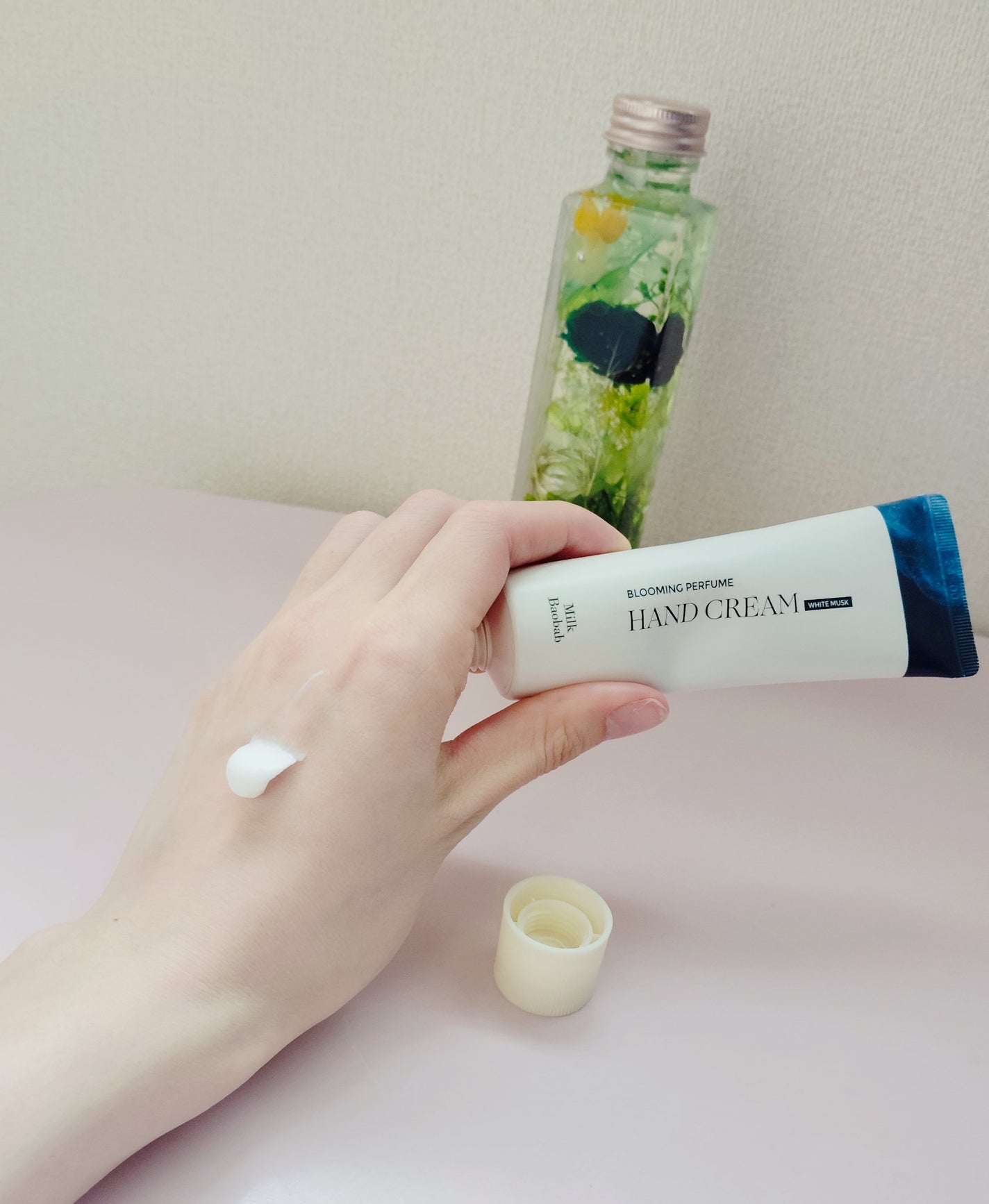 ブルーミングパフューム ハンドクリーム/ミルクバオバブ/ハンドクリームを使ったクチコミ(3枚目)