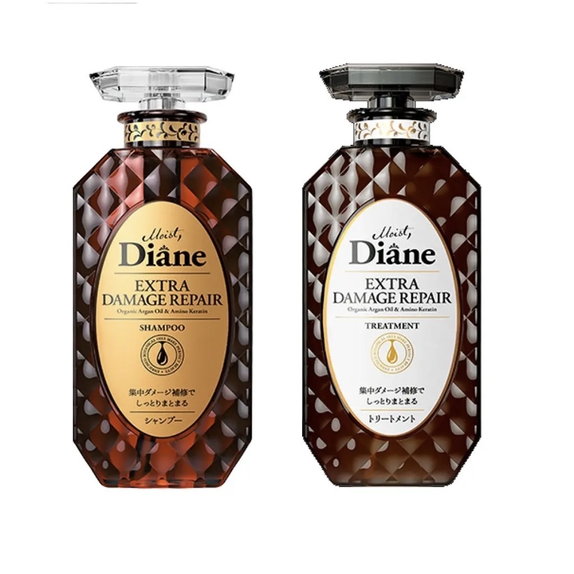 パーフェクトビューティ モイストダイアン エクストラダメージリペア シャンプー/トリートメント/ダイアン/市販シャンプーを使ったクチコミ（1枚目）