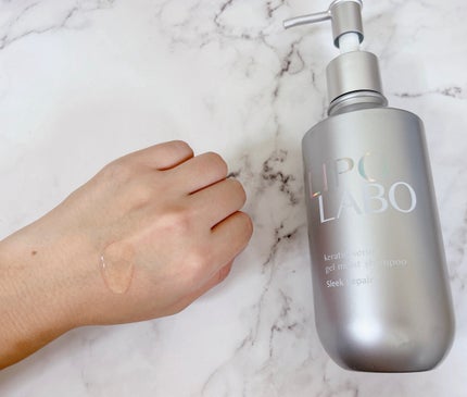 リポ ラボ ケラチンセラム ジェルモイスト シャンプー /トリートメントスリークリペア*/LIPO LABO/市販シャンプーを使ったクチコミ(5枚目)
