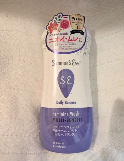 フェミニンウォッシュ マルチベネフィット デイリーバランス/Summer's Eve(サマーズイブ)/デリケートゾーンケアを使ったクチコミ(1枚目)