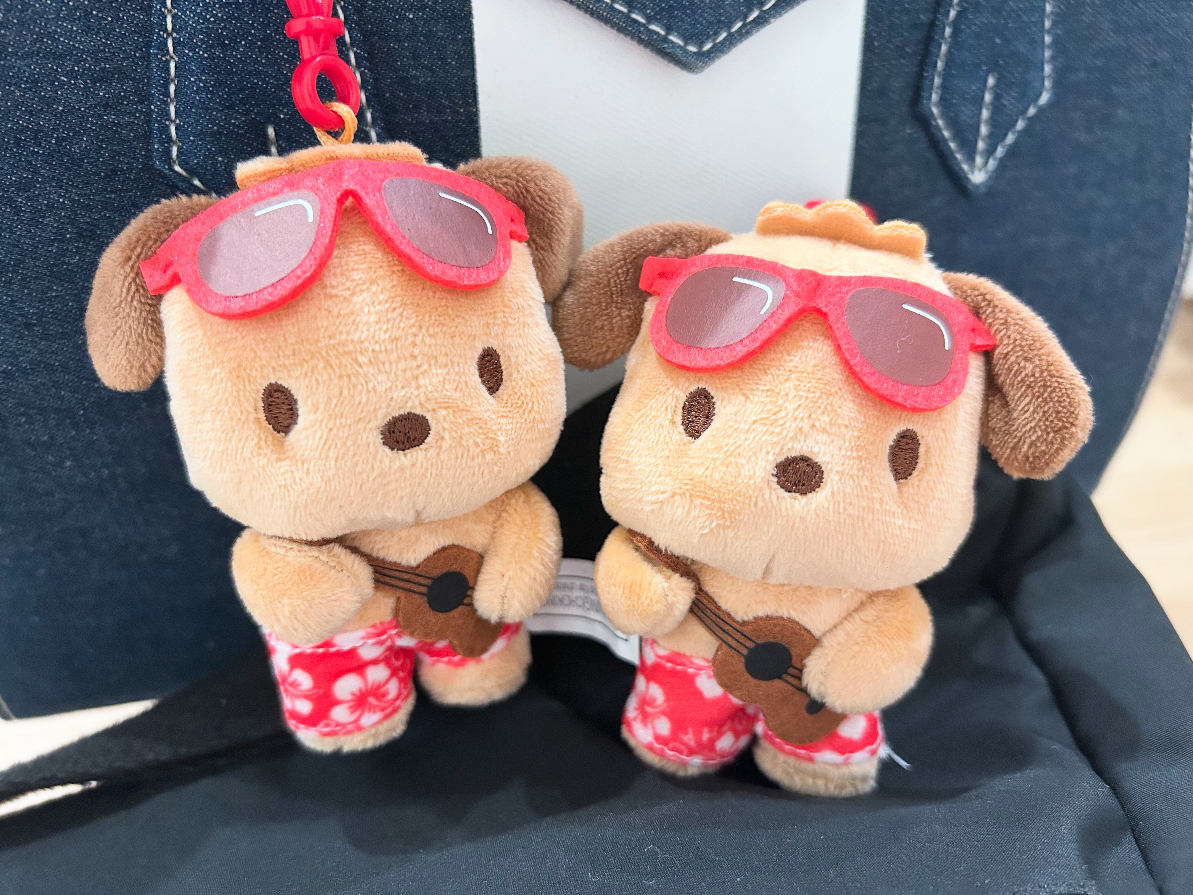 ・
・
グアムのお土産で買った日焼けポチャコ🐶🎸
・
可愛くて即決❕
・
#グアム #ポチャコ