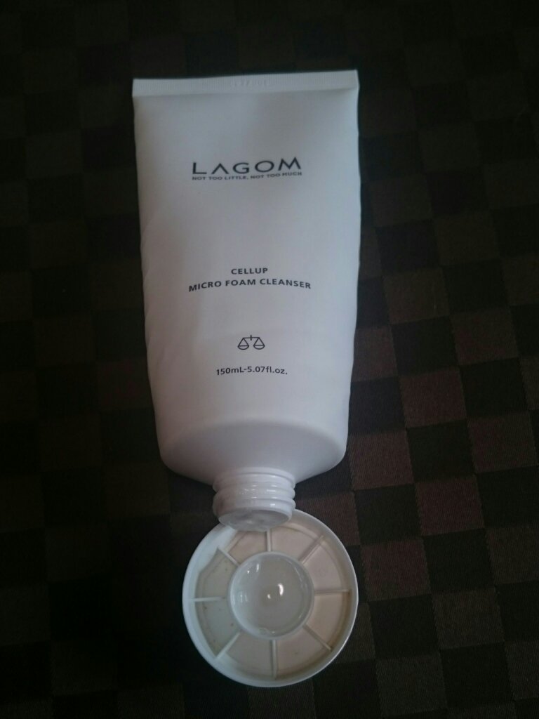 マイクロフォーム クレンザー(夜用洗顔)/LAGOM /クレンジングクリームを使ったクチコミ（1枚目）
