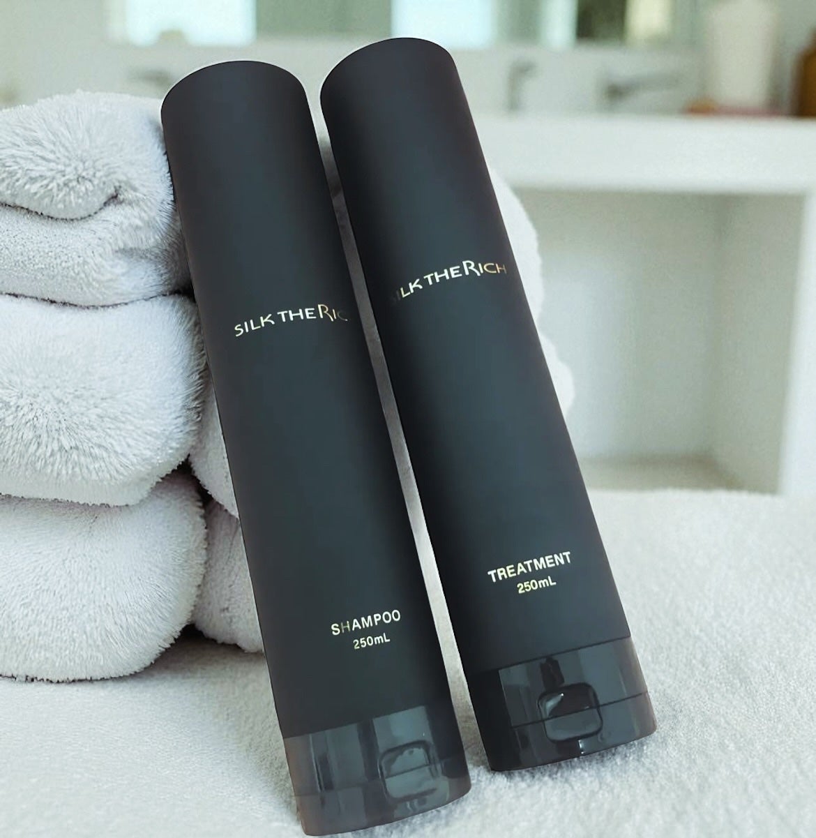 SILK THE RICH スカルプ&リペア シャンプー・トリートメント/SILK THE RICH/市販シャンプーを使ったクチコミ(1枚目)