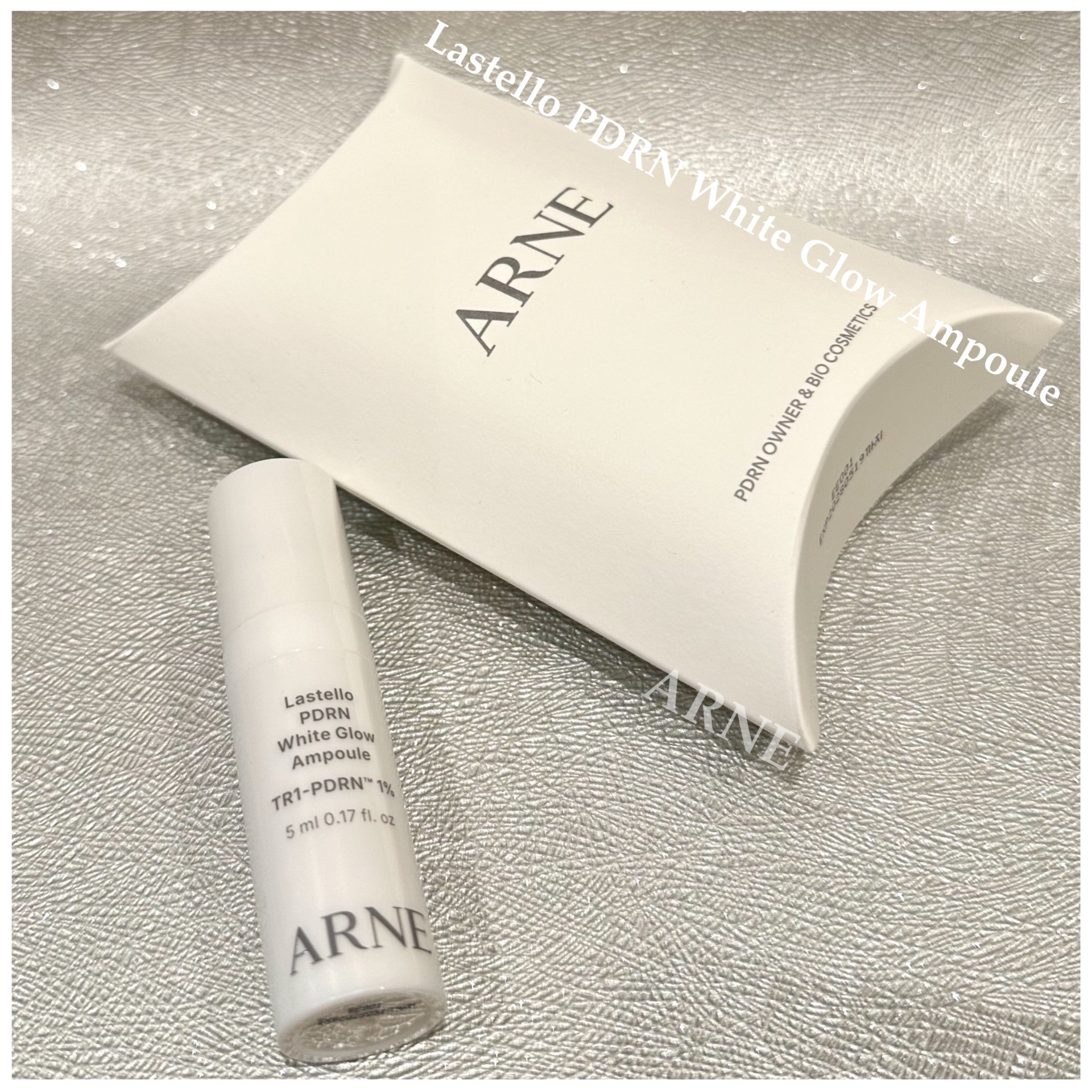 ラステロPDRNホワイトグローアンプル/ARNE/美容液を使ったクチコミ（2枚目）