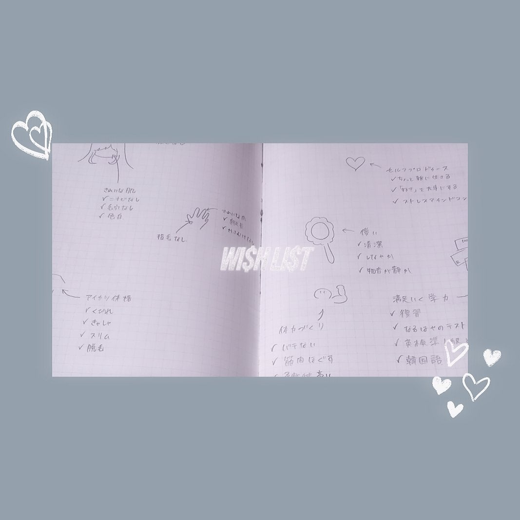 nagare on LIPS 「韓国女子になるためのノート♪part2q,理想 ・肌 ・髪 ・..」(1枚目)