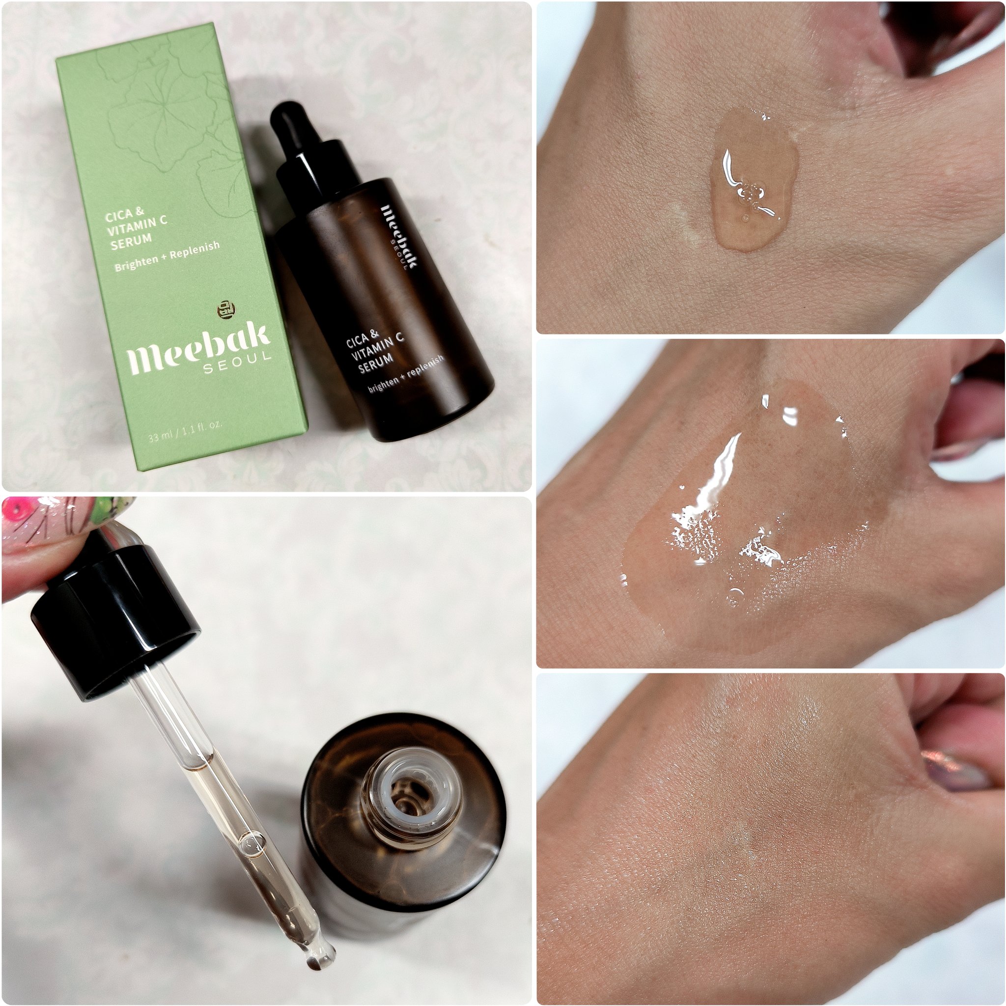 CICAビタミンCセラム/Meebak/美容液を使ったクチコミ（2枚目）