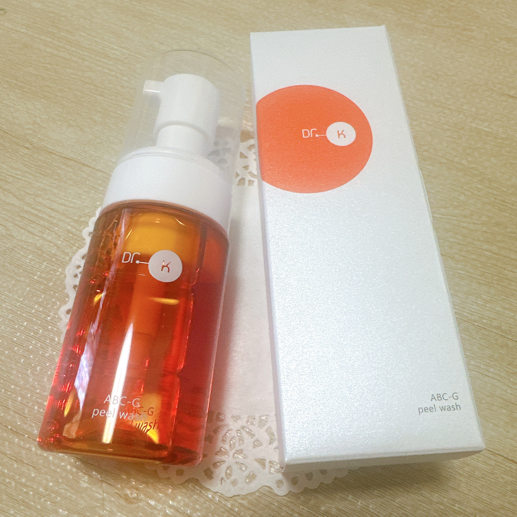 ABC-Gピールウォッシュ/ドクターケイ/泡洗顔を使ったクチコミ（2枚目）