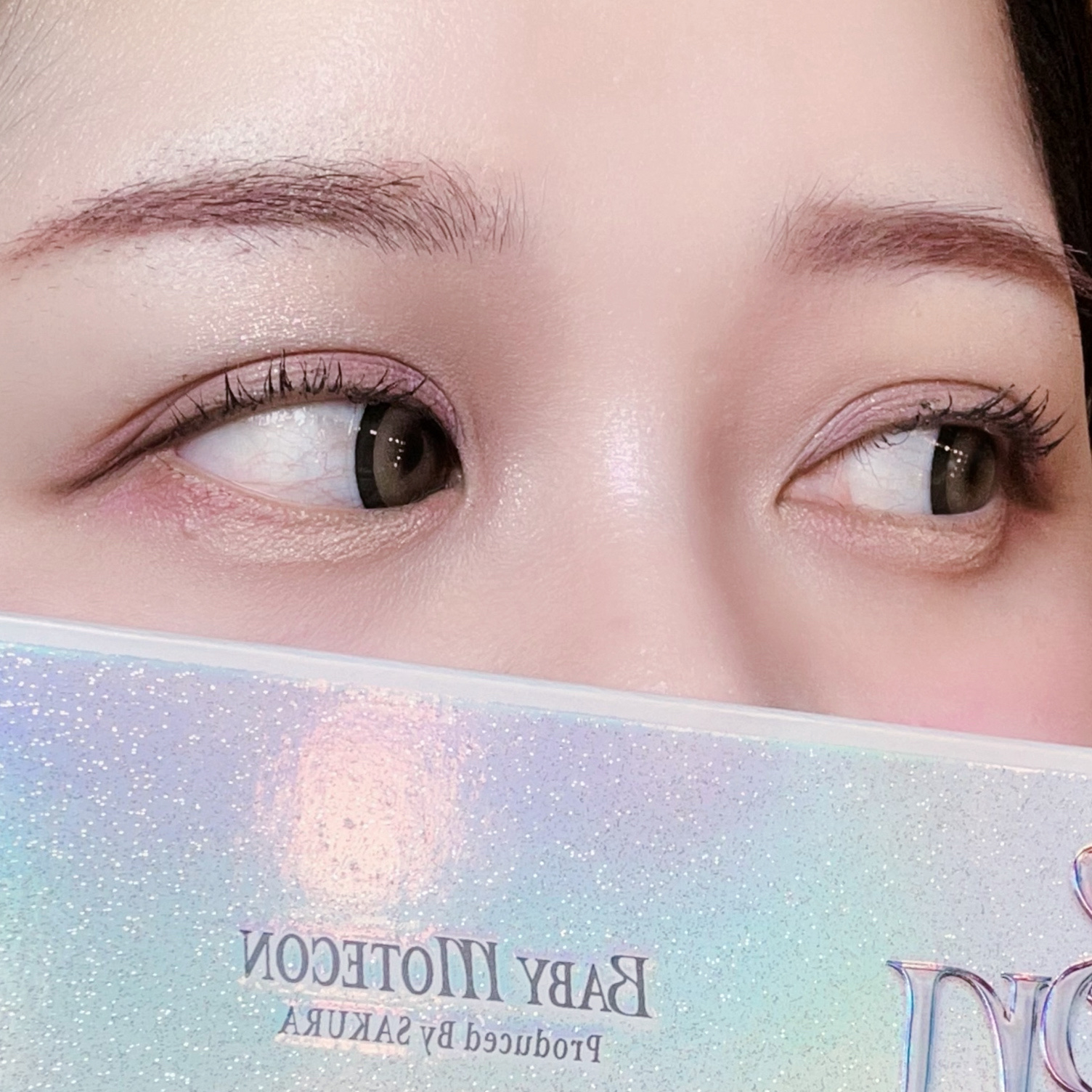 BABY MOTECON Produced By SAKURA/モテコン/ワンデー（１DAY）カラコンを使ったクチコミ（2枚目）