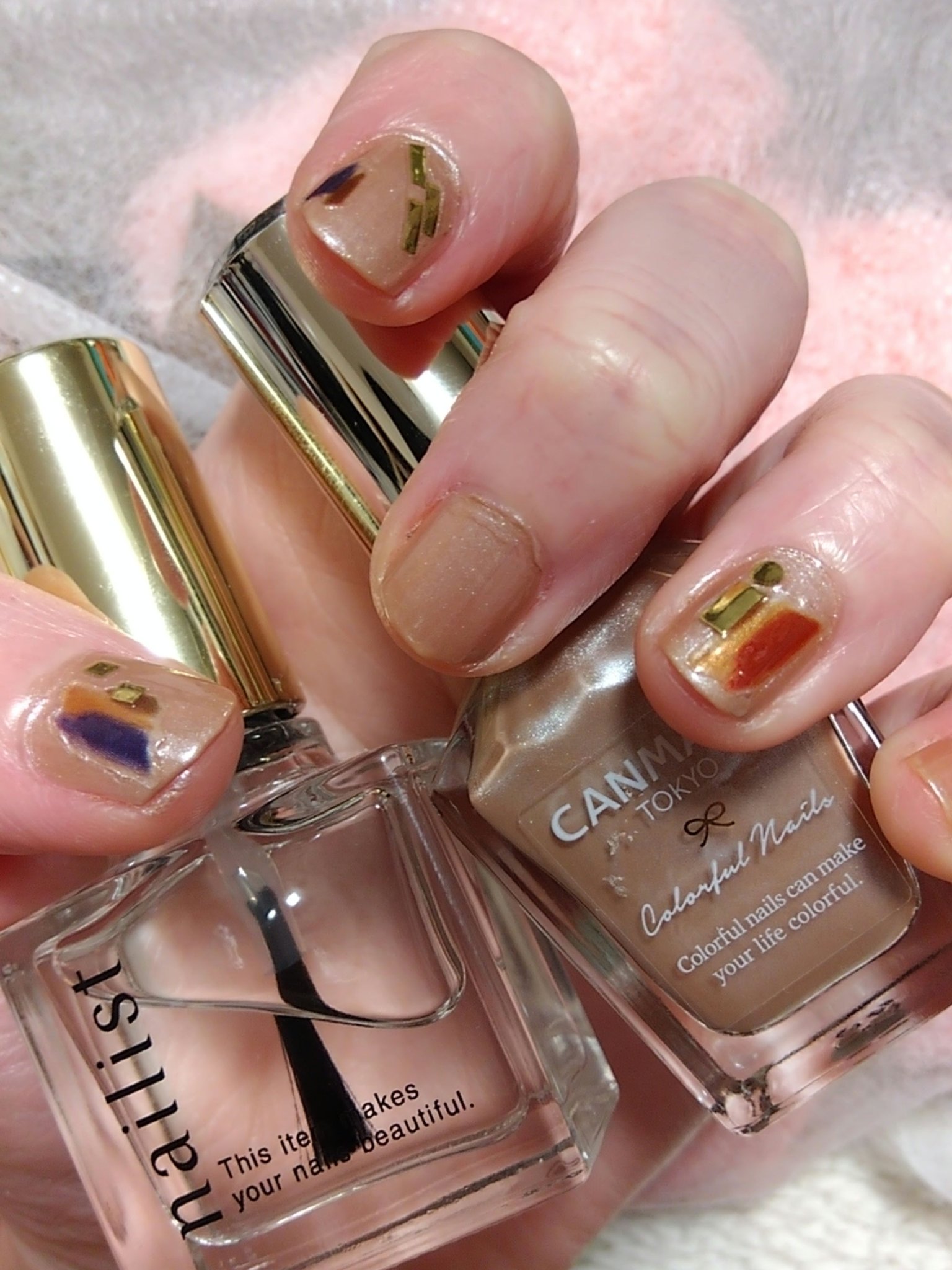 カラフルネイルズ/キャンメイク/マニキュアを使ったクチコミ（1枚目）
