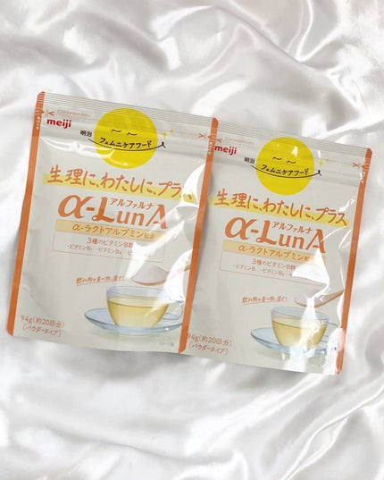 フェムニケアフード アルファルナ パウダータイプ/明治/食品を使ったクチコミ(1枚目)