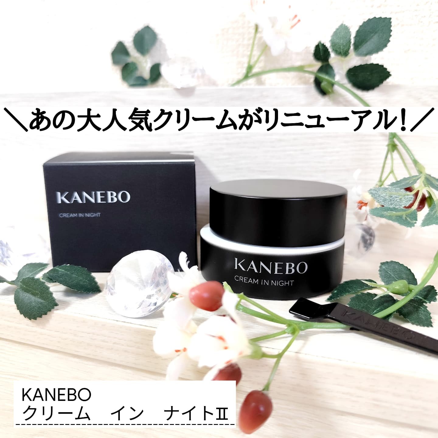 カネボウ　クリーム　イン　ナイトⅡ【医薬部外品】/KANEBO/フェイスクリームを使ったクチコミ（2枚目）