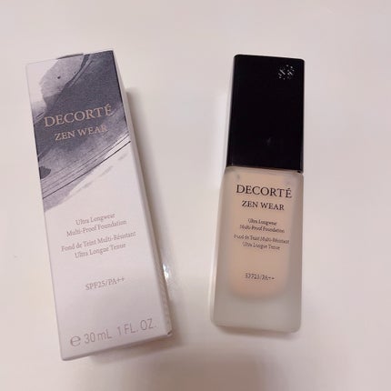 ゼン ウェア フルイド/DECORTÉ/リキッドファンデーションを使ったクチコミ(2枚目)