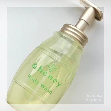 ピュアモイスト 泡ボディウォッシュ/&honey/ボディソープを使ったクチコミ(1枚目)