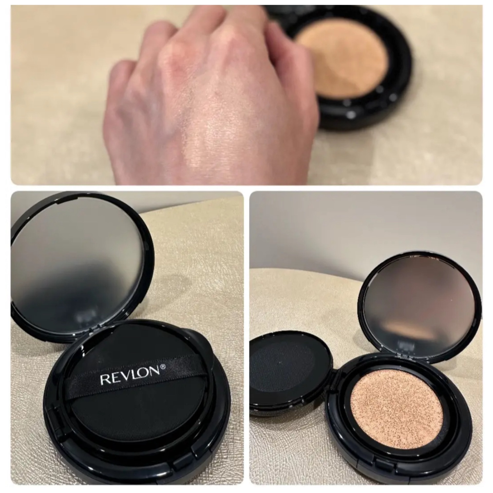 レブロン カラーステイ ロングウェア UV クッション ファンデーション/REVLON/クッションファンデーションを使ったクチコミ（2枚目）