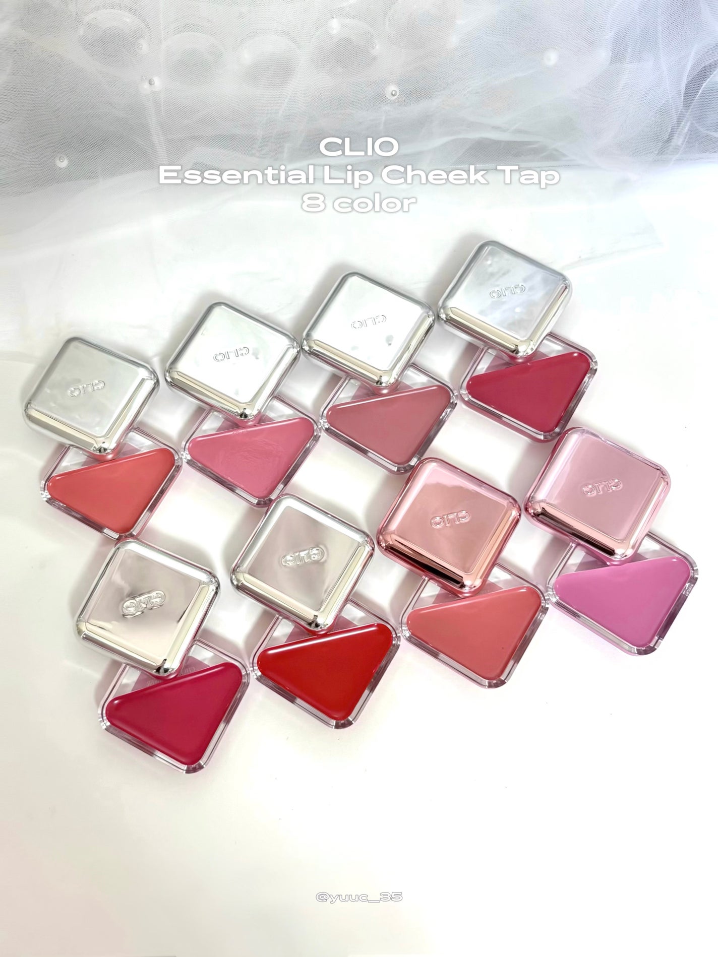 エッセンシャル リップチーク タップ/CLIO/ジェル・クリームチークを使ったクチコミ(2枚目)